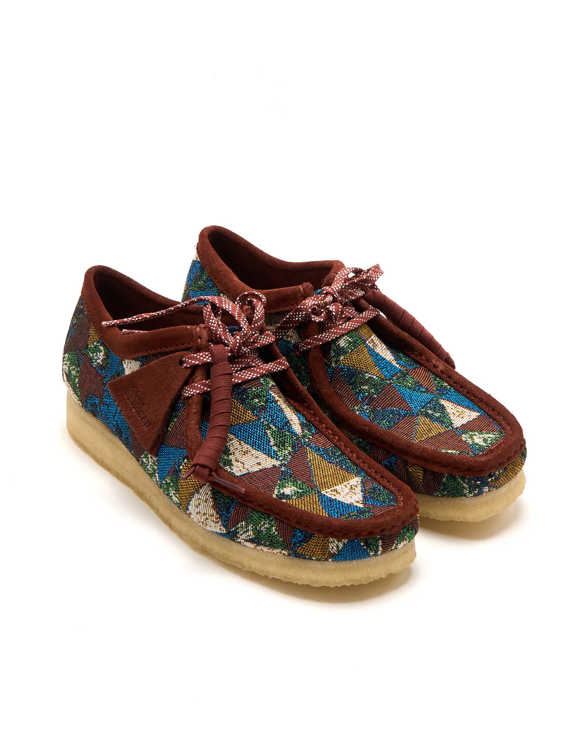 Multicolour Textile 'Wallabee' Boot