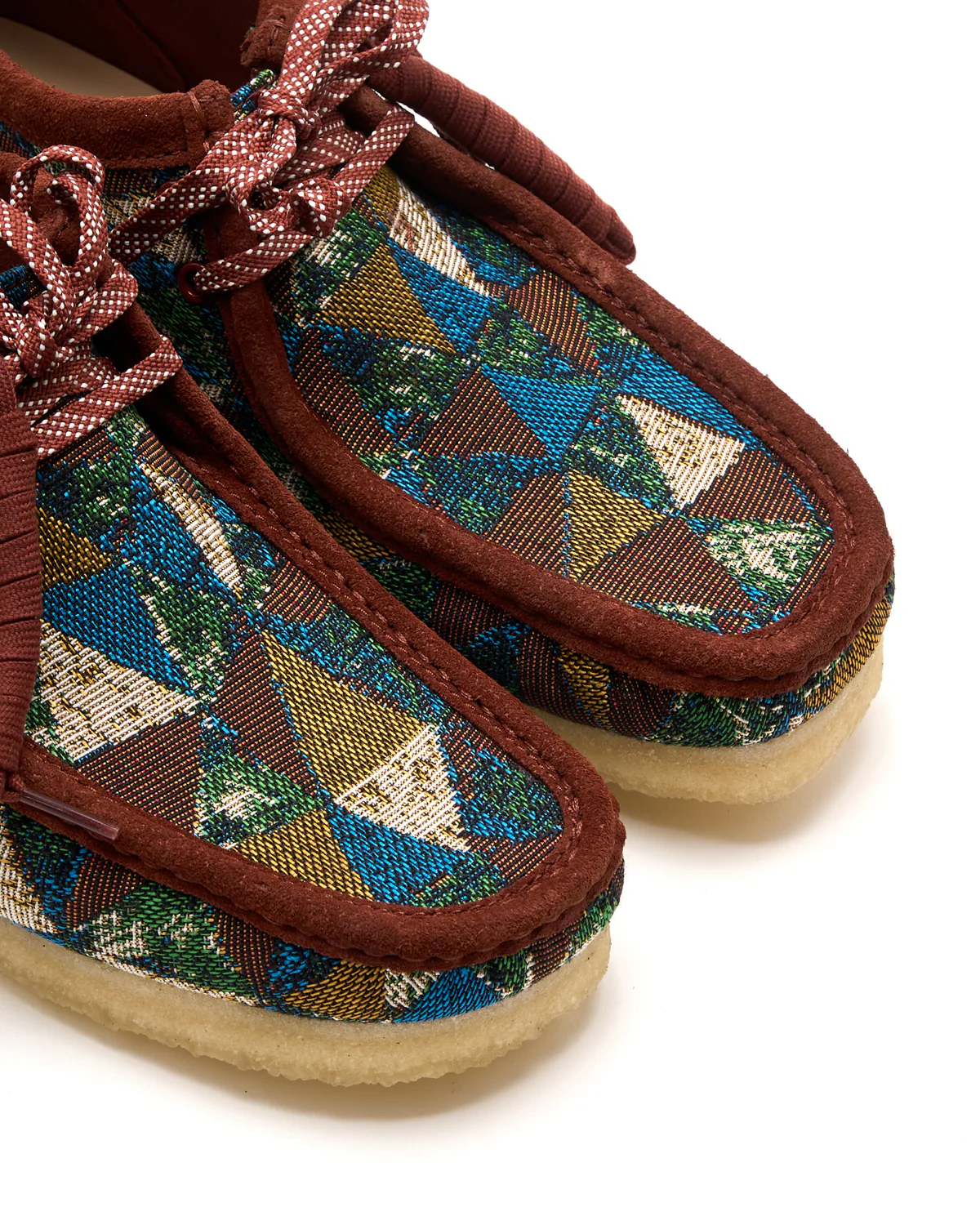 Multicolour Textile 'Wallabee' Boot - Image 5