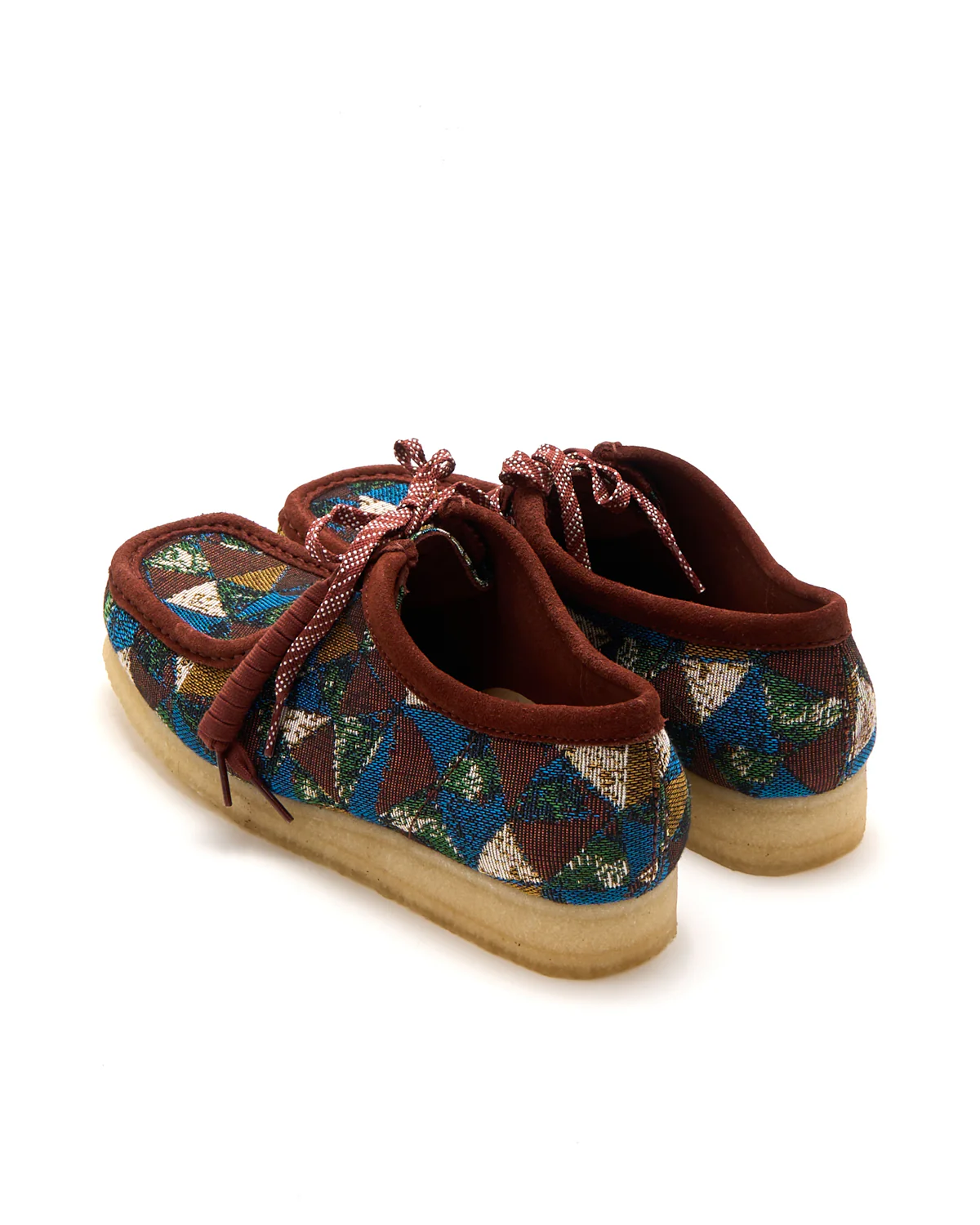 Multicolour Textile 'Wallabee' Boot - Image 6
