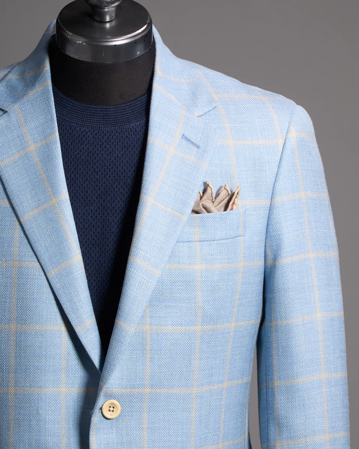 Drago Textured Windowpane Sports Jacket - Image 2