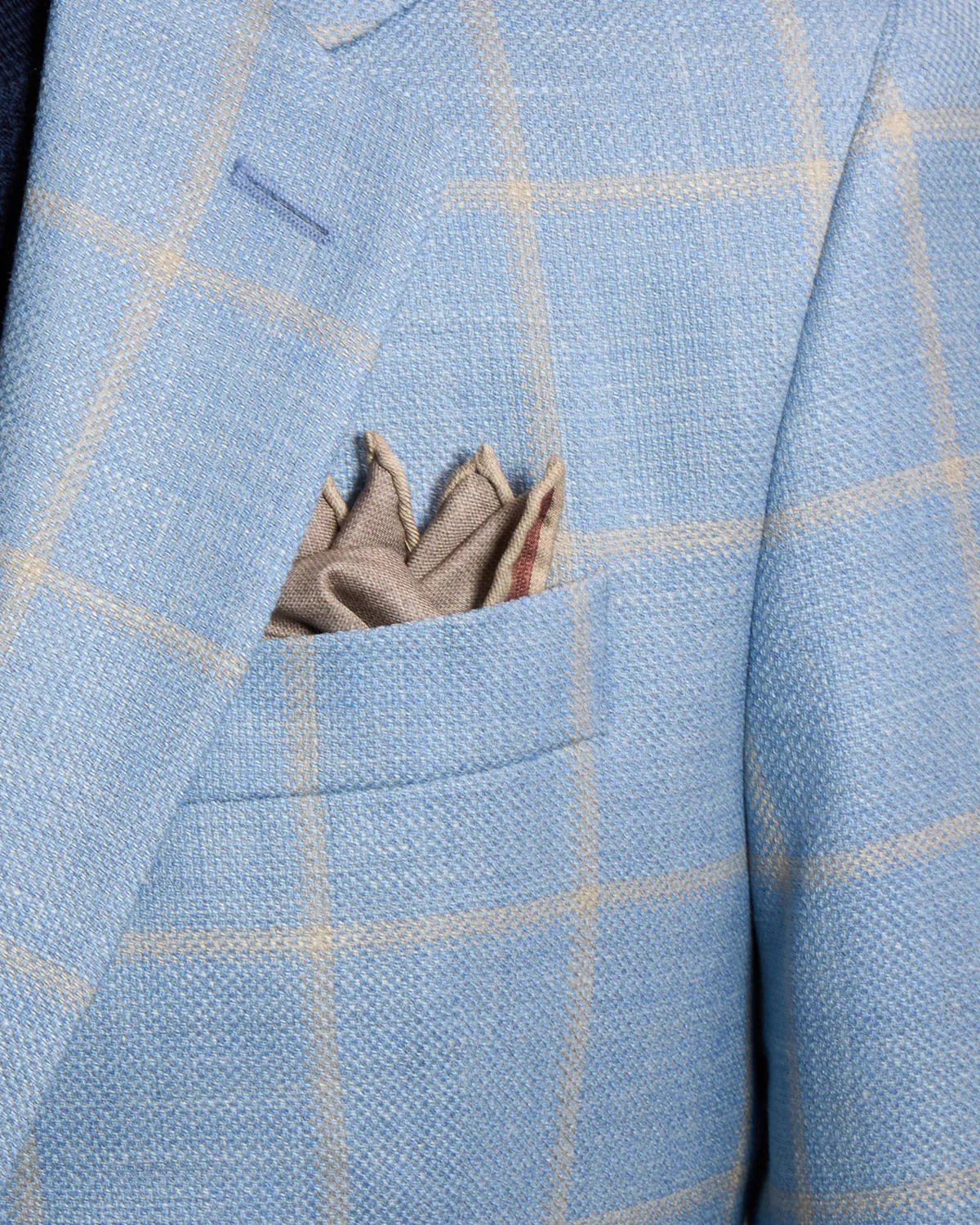 Drago Textured Windowpane Sports Jacket - Image 6