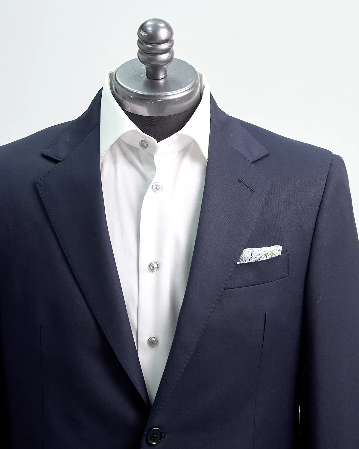 'Gibson' Super 100S Navy Wool Jacket - Image 6