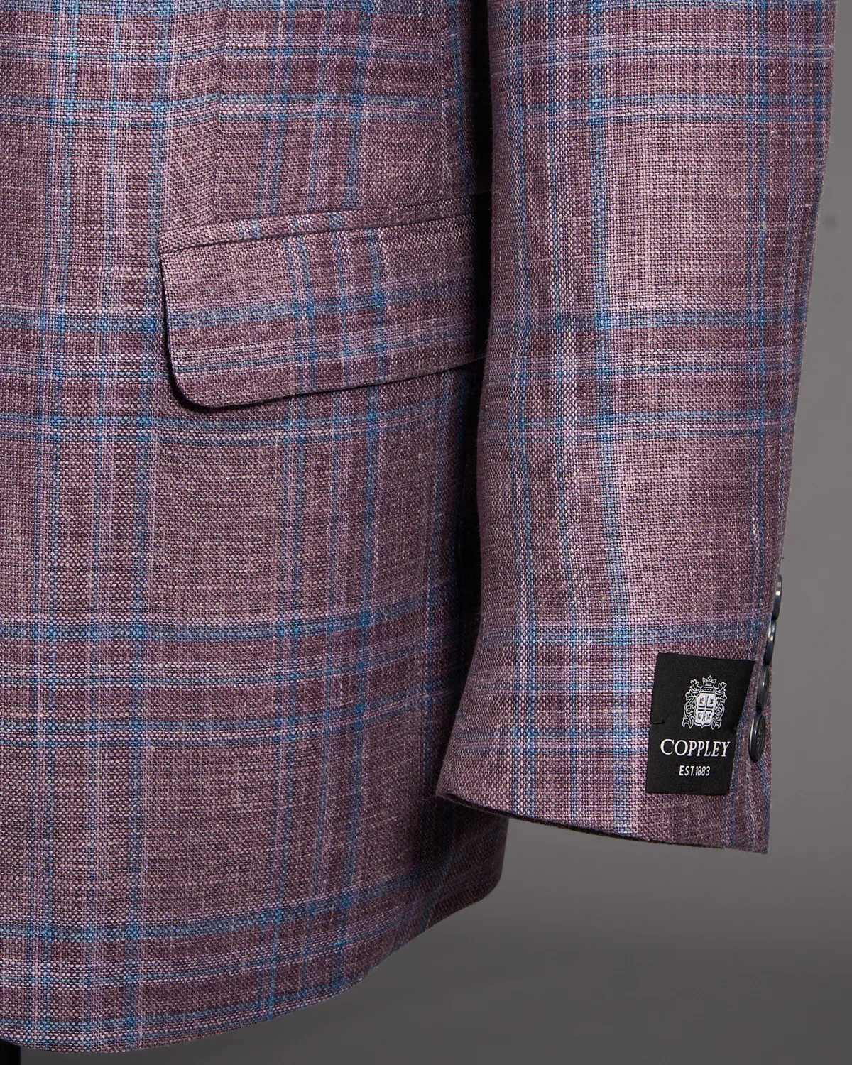 Loro Piana Summertime Textured Check Sports Jacket - Image 7
