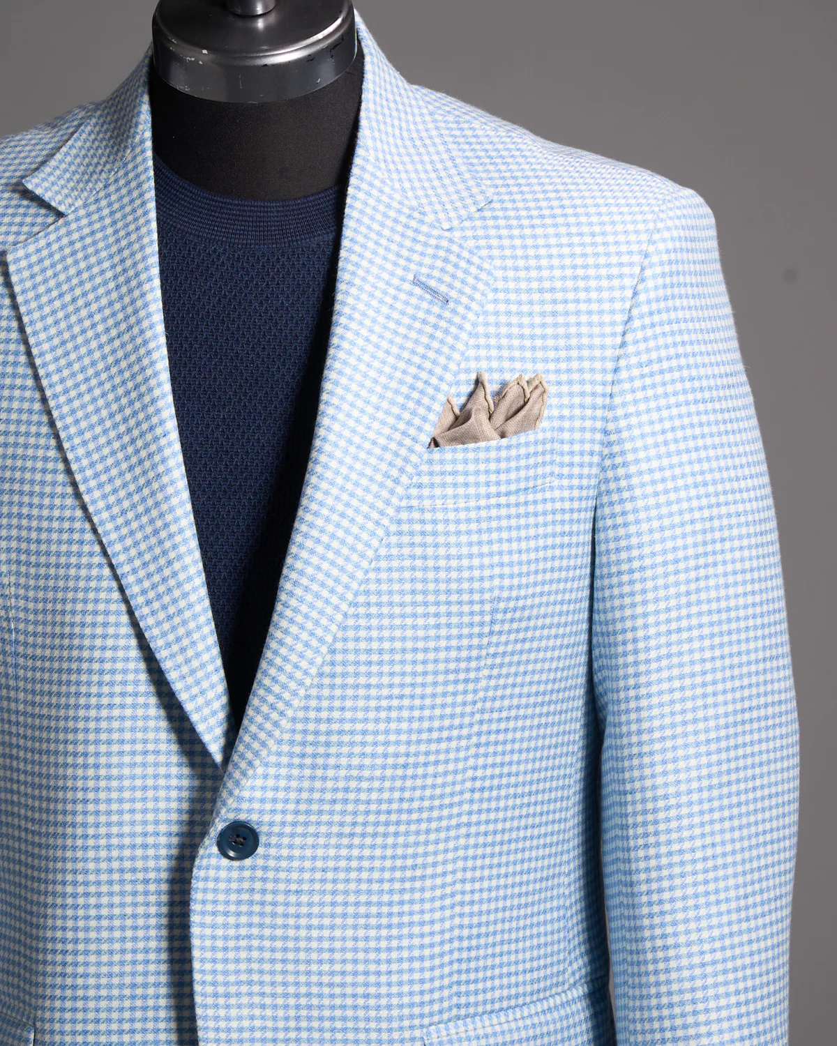 Reda Wool & Linen Check Sports Jacket - Image 2