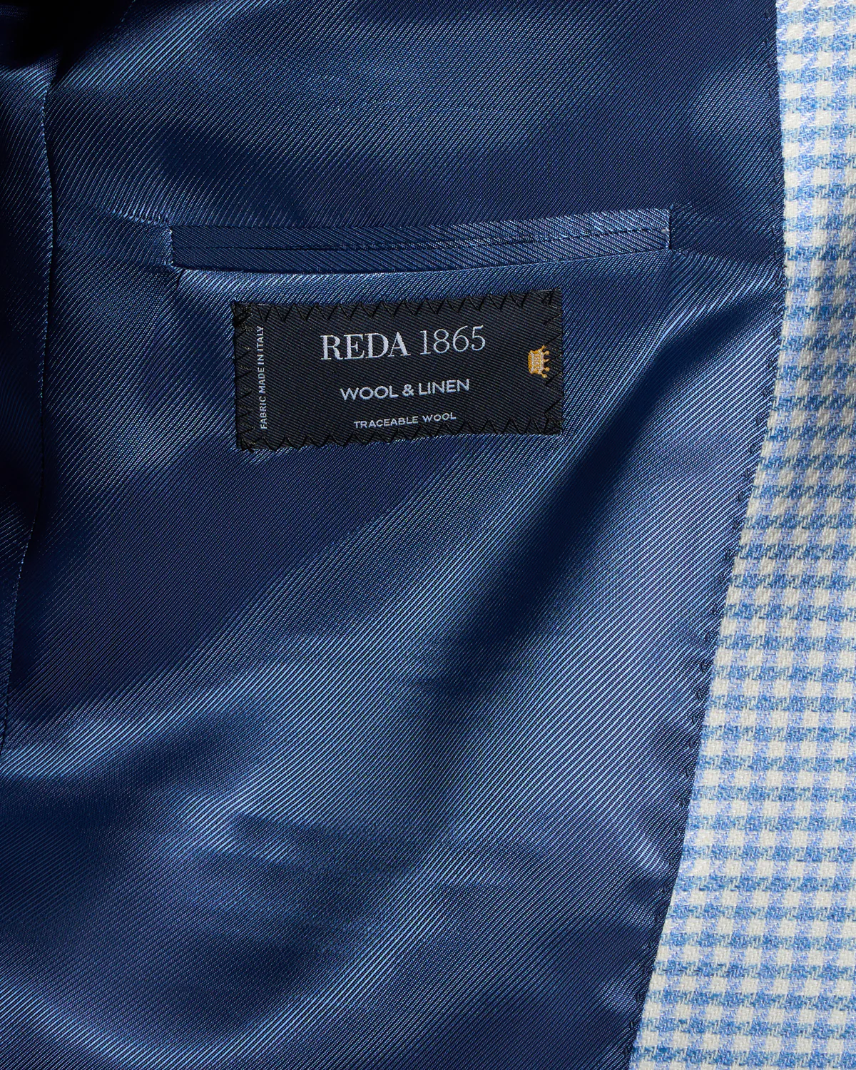 Reda Wool & Linen Check Sports Jacket - Image 8