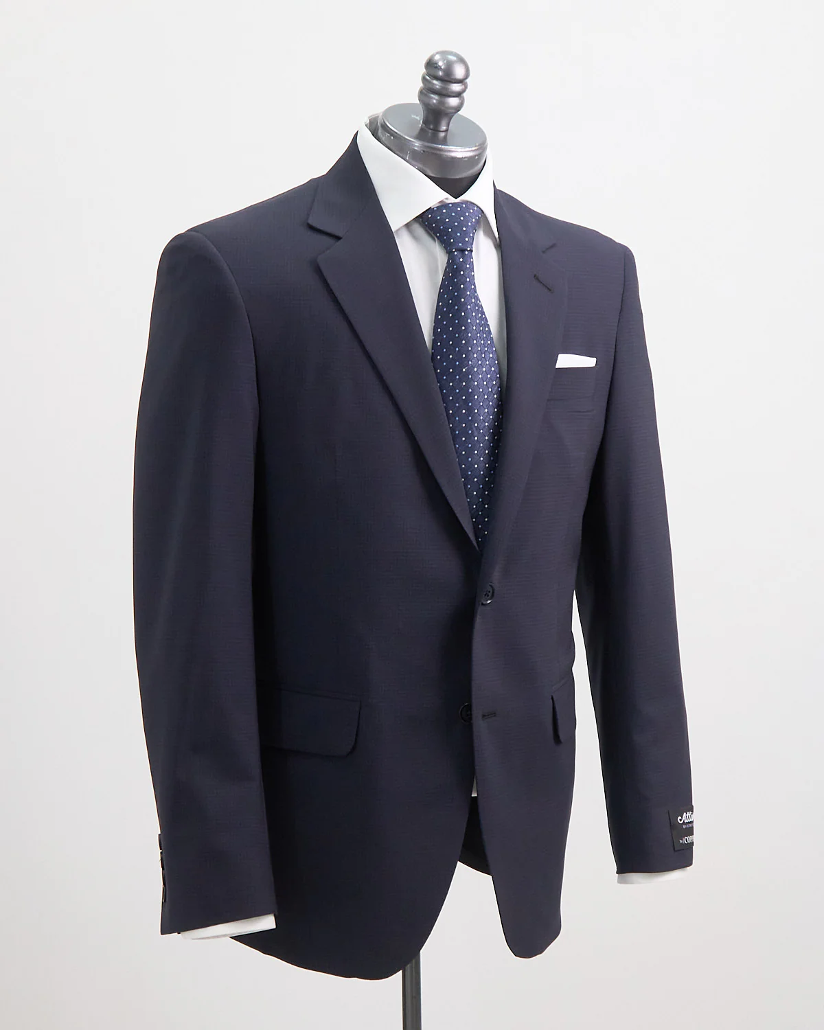 Stretch Wool Tonal Check Suit