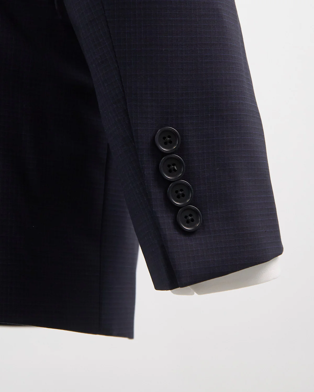 Stretch Wool Tonal Check Suit - Image 4