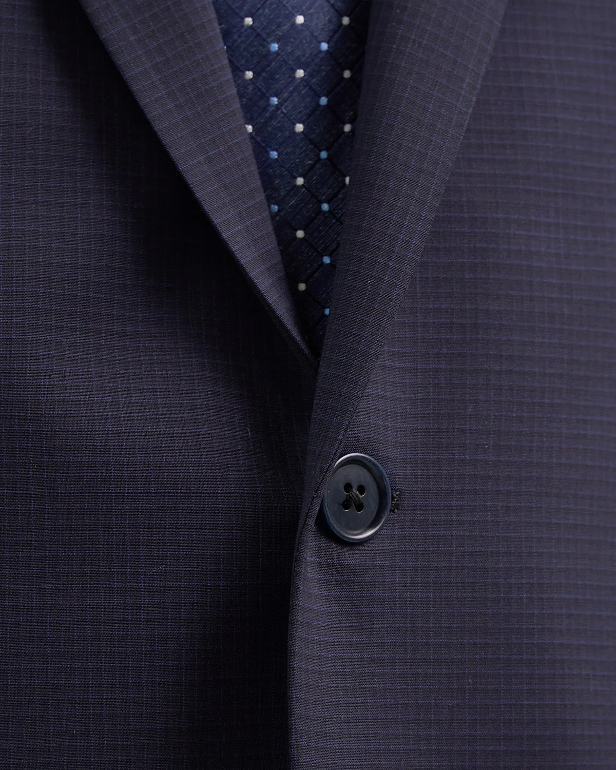 Stretch Wool Tonal Check Suit - Image 5