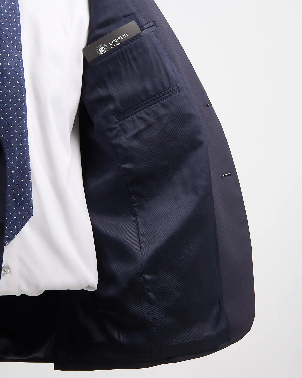 Stretch Wool Tonal Check Suit - Image 6