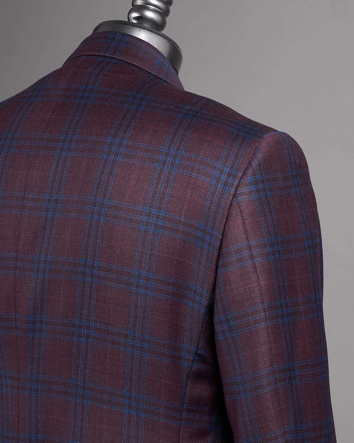 Super 130's Wool Check 'Gibson' Fit Sport Jacket - Image 7
