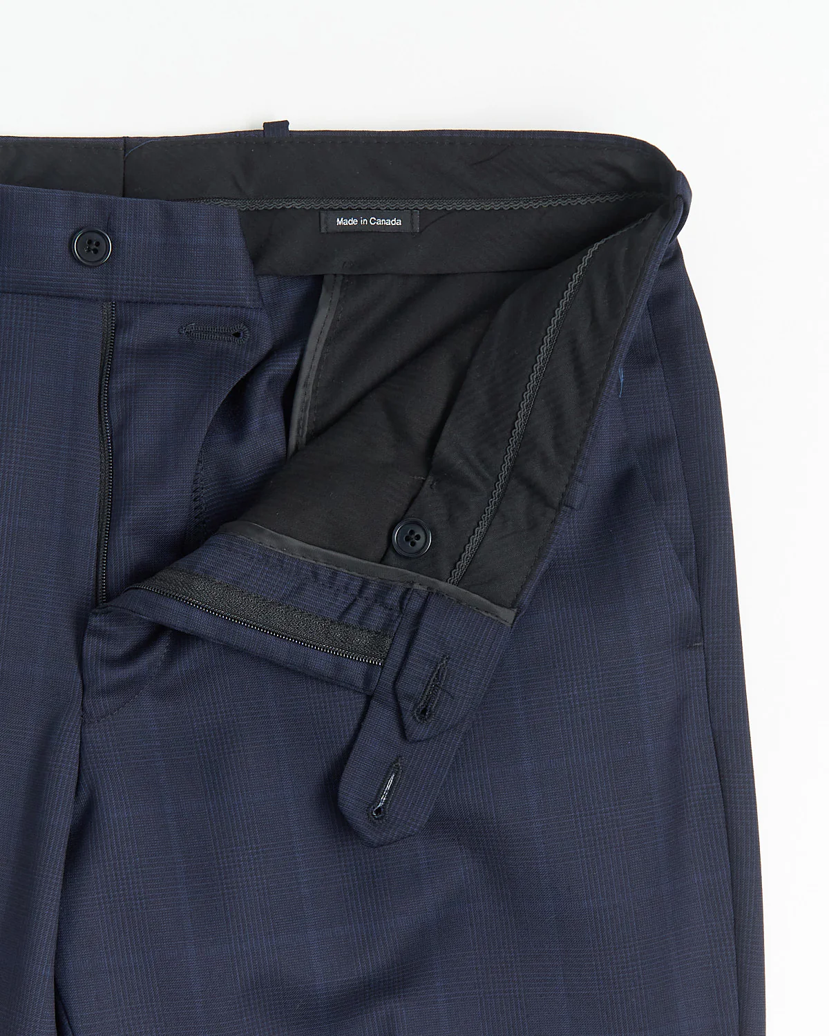 Tonal Check Super 110's Wool 'Gibson' Regular Fit Suit - Image 13