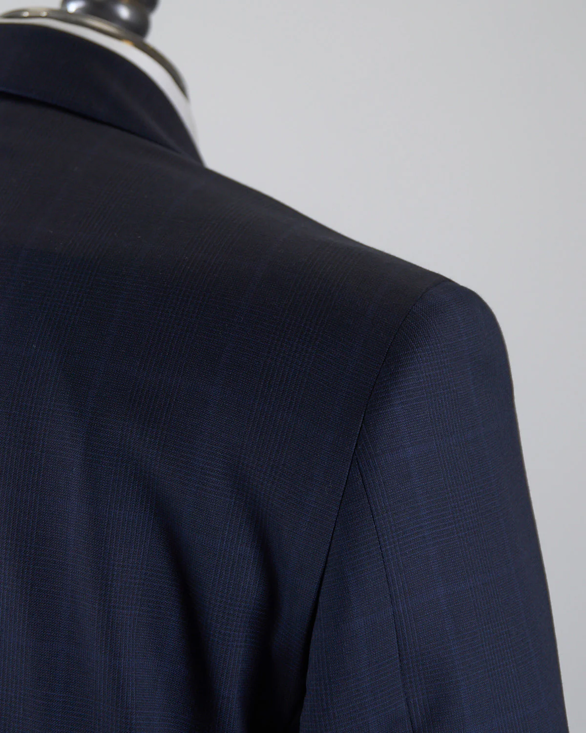 Tonal Check Super 110's Wool 'Gibson' Regular Fit Suit - Image 9