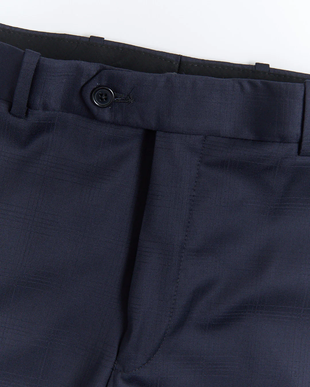 Tone On Tone Jacquard Check Super 110's Stretch 'Gibson' Regular Fit Suit - Image 15