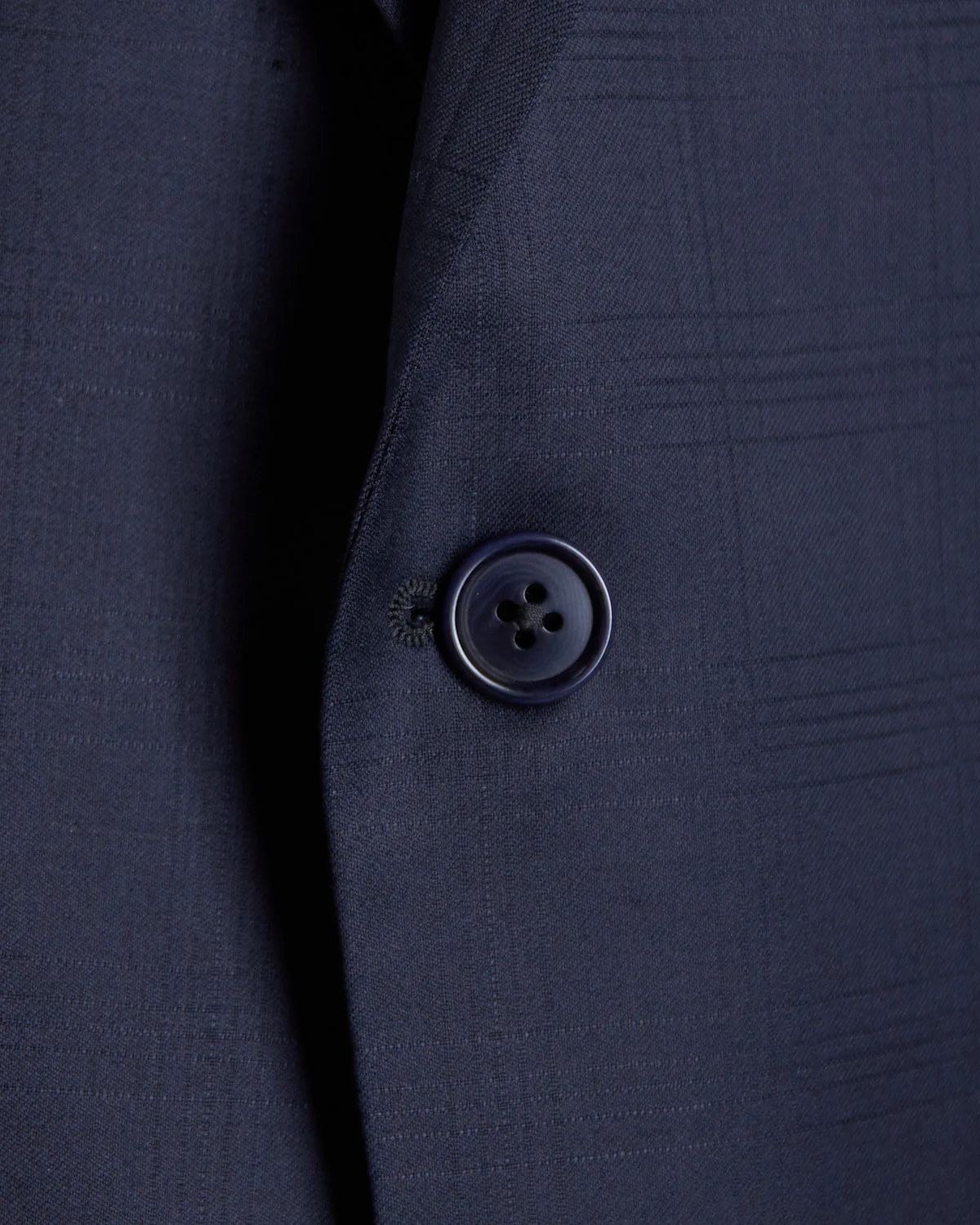 Tone On Tone Jacquard Check Super 110's Stretch 'Gibson' Regular Fit Suit - Image 4