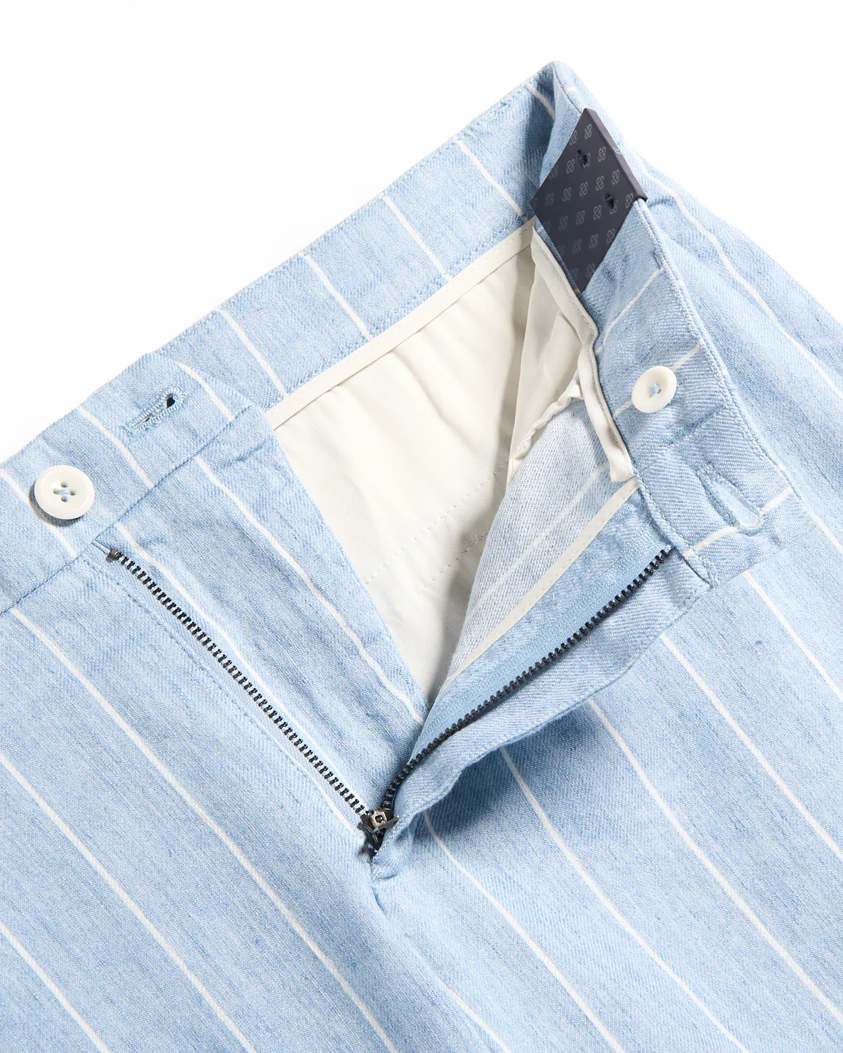 Oasis Bemuda In Hyperthread Pinstripe - Image 2