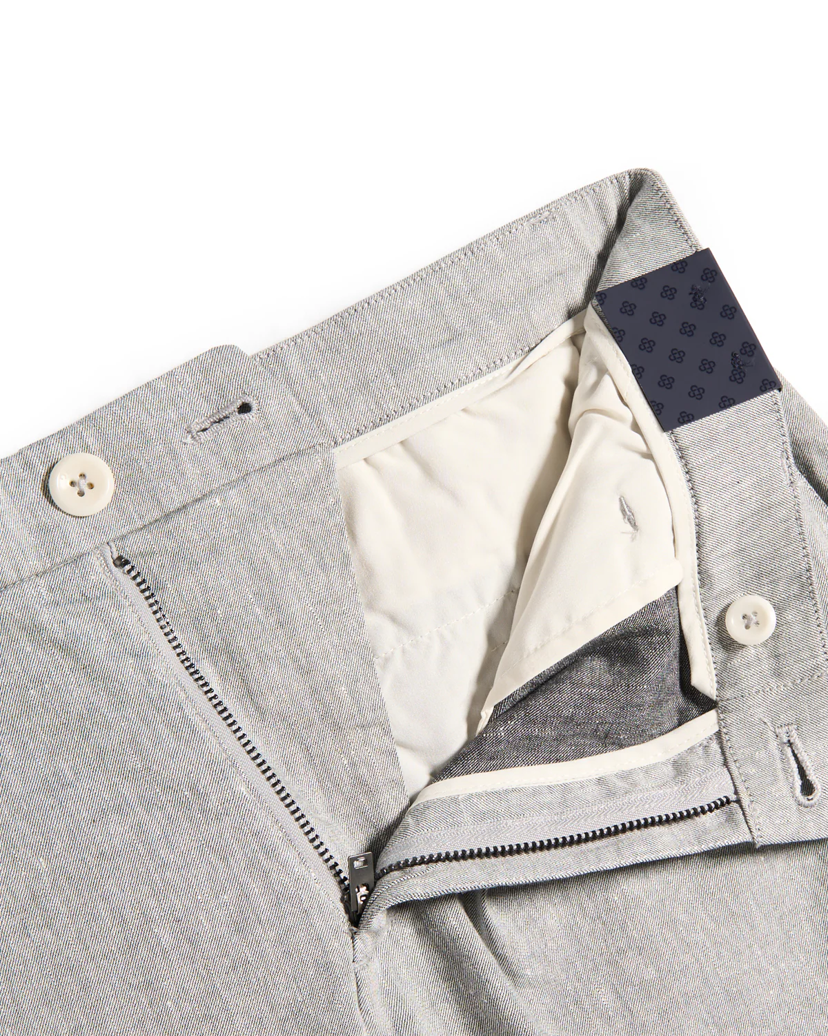 Oasis Bermuda Chambray Twill Shorts - Image 2