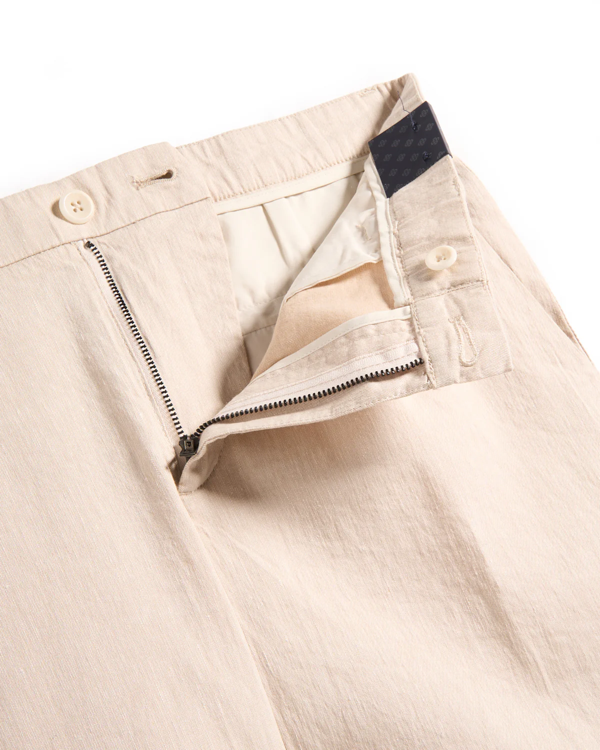 Oasis Bermuda Chambray Twill Shorts - Image 2
