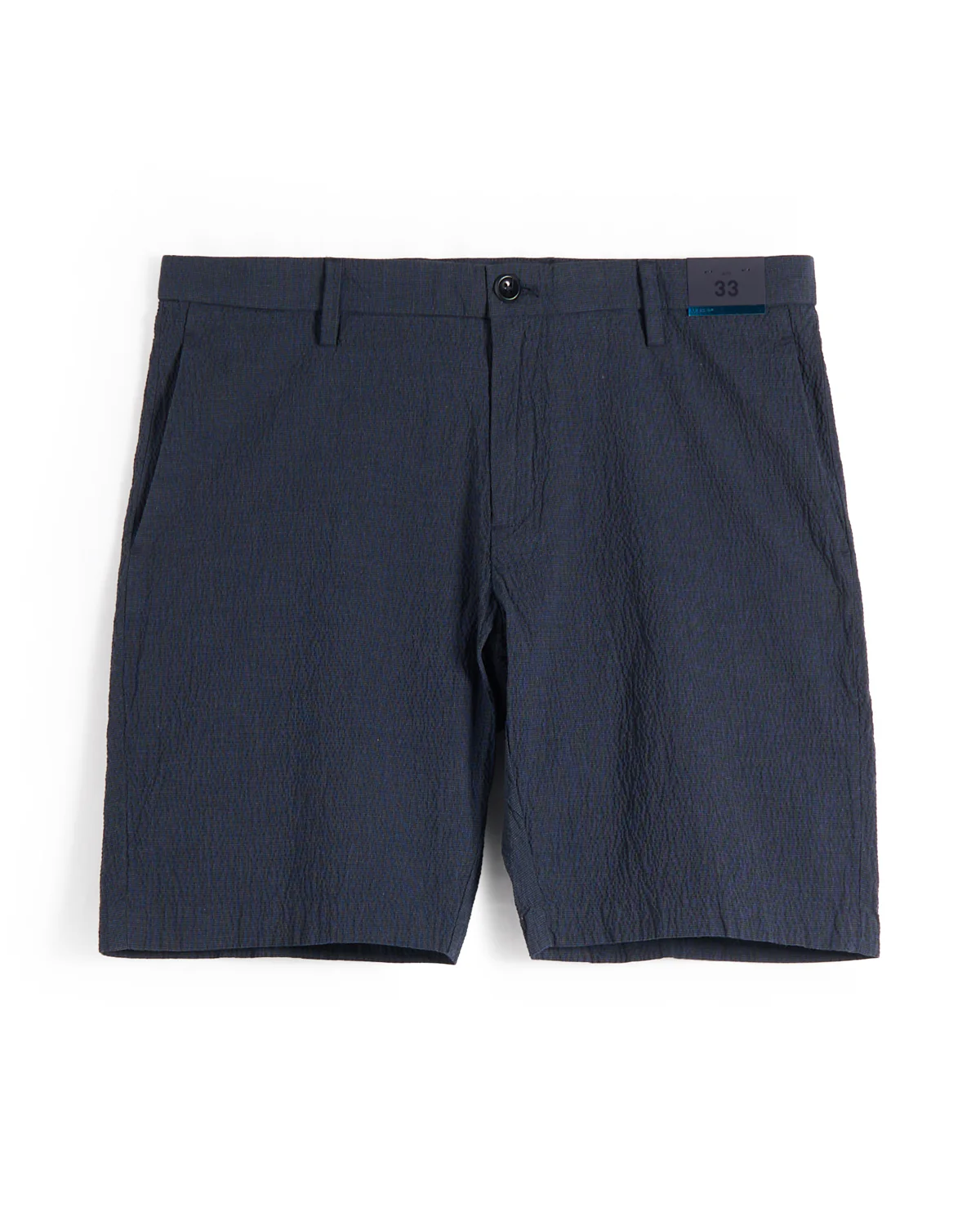 Oasis Bermuda Supernatural Mini Check Seersucker Shorts