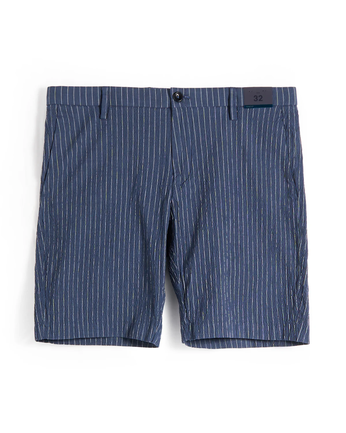 Oasis Bermuda Supernatural Striped Seersucker Shorts