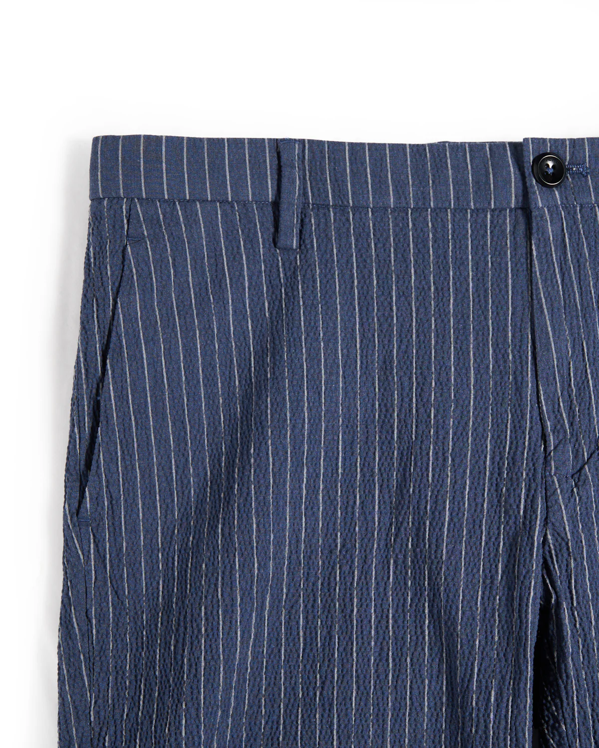 Oasis Bermuda Supernatural Striped Seersucker Shorts - Image 4