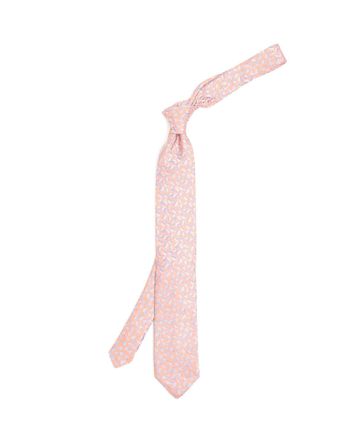 Cascading Daisy Silk Tie