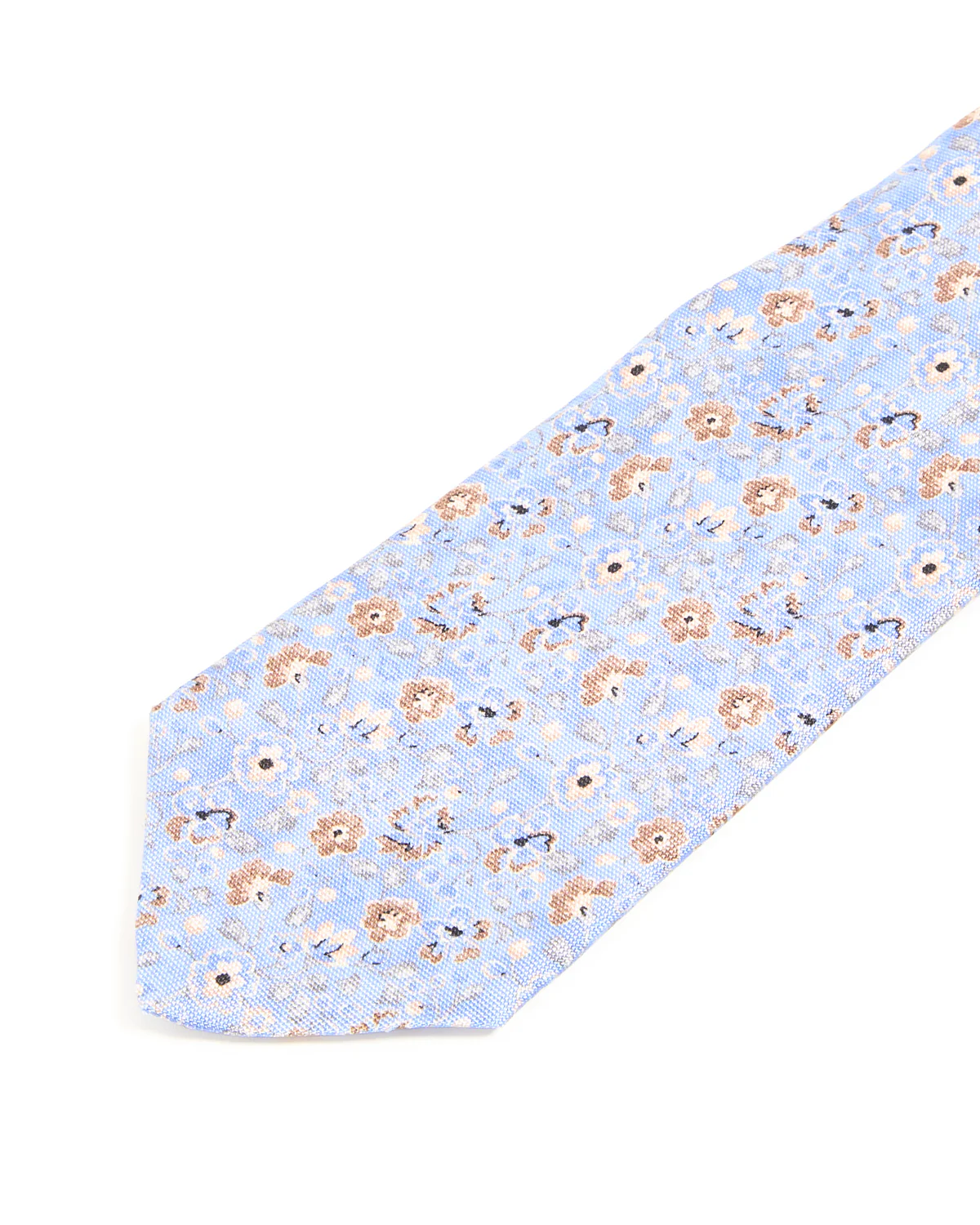 Cornflower Floral Silk Tie - Image 3