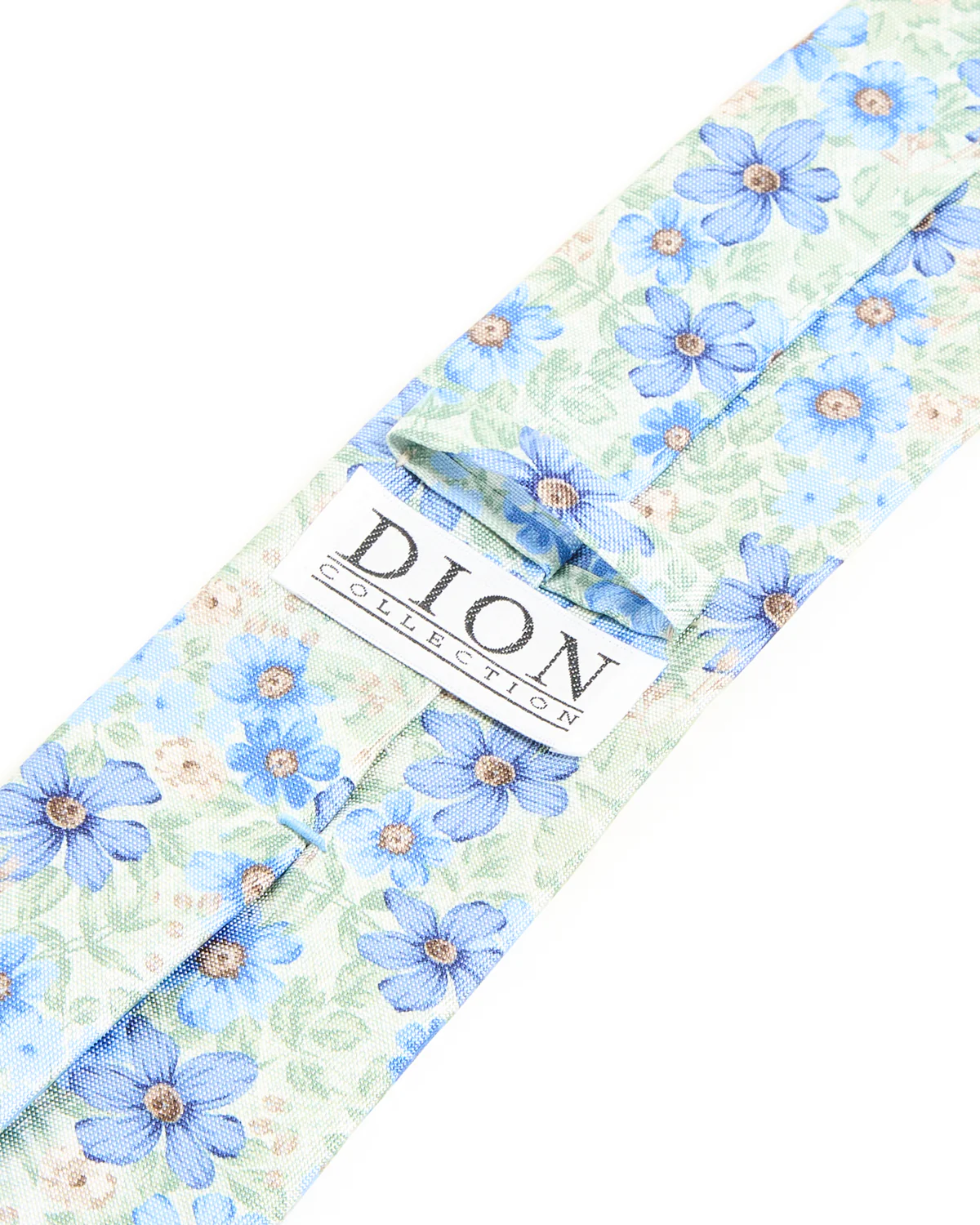 Printed Panama Floral Daisy Silk Tie - Image 2