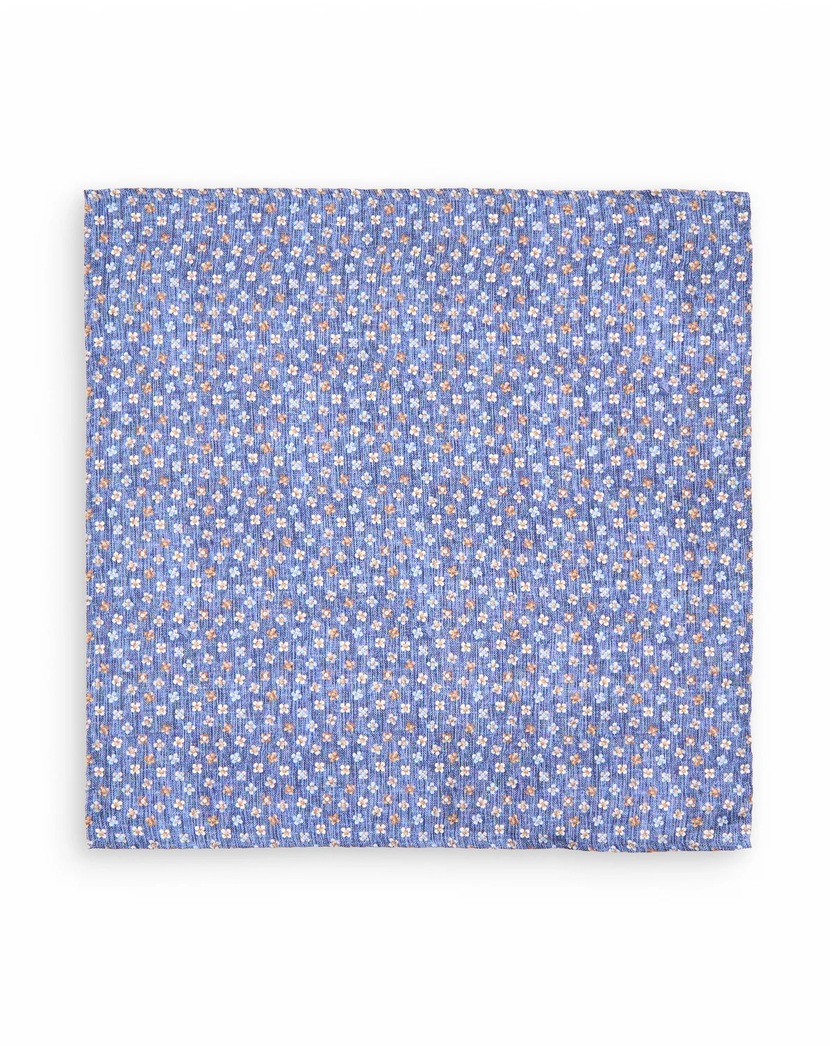 Royal Gold Cross Silk Pocket Square - Image 3