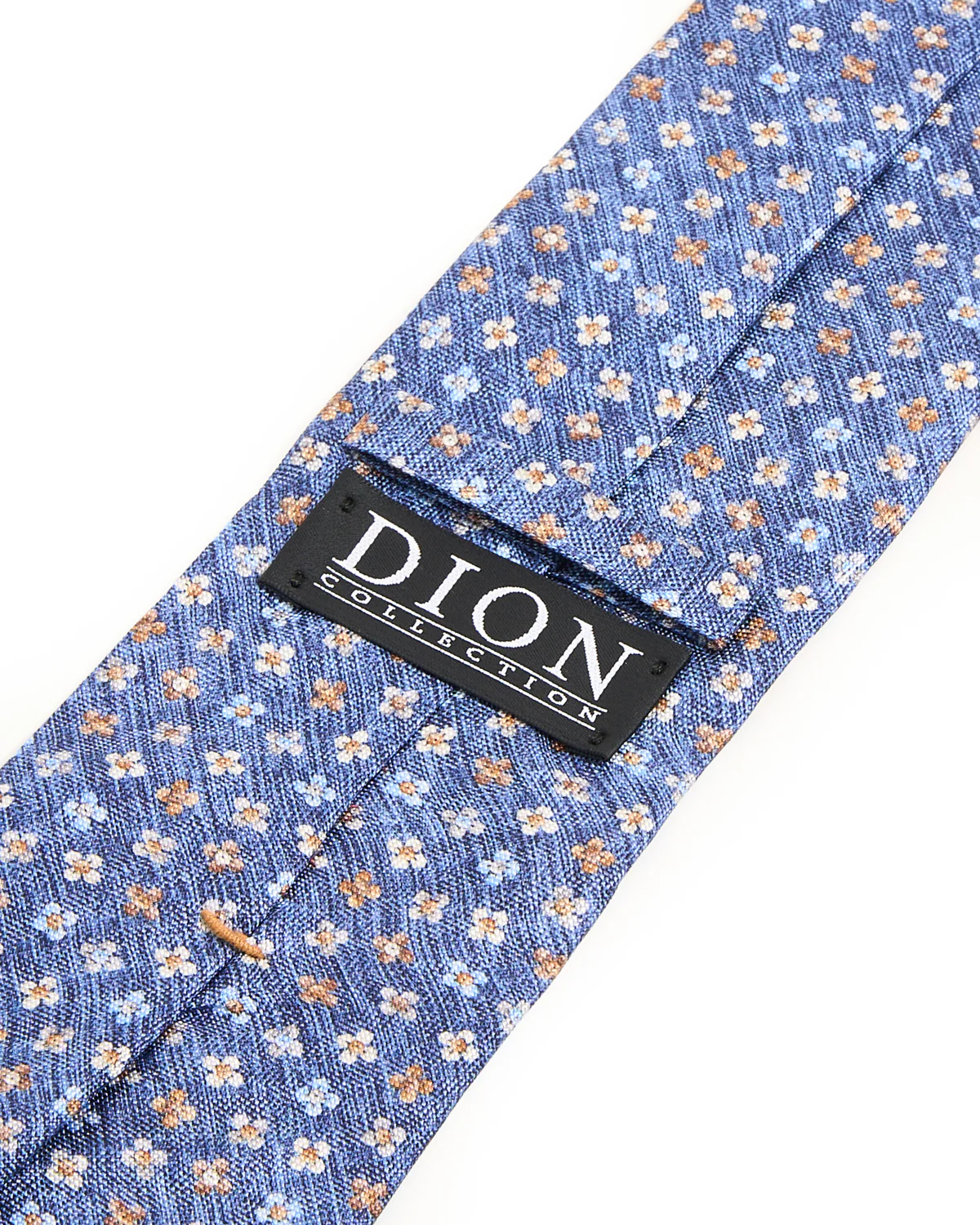 Royal Gold Cross Silk Tie - Image 2
