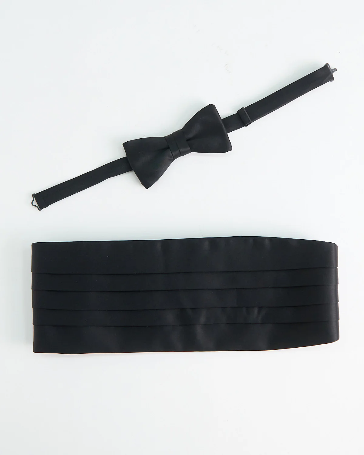 Silk Cummerbund & Pt Bowtie Set - Image 3