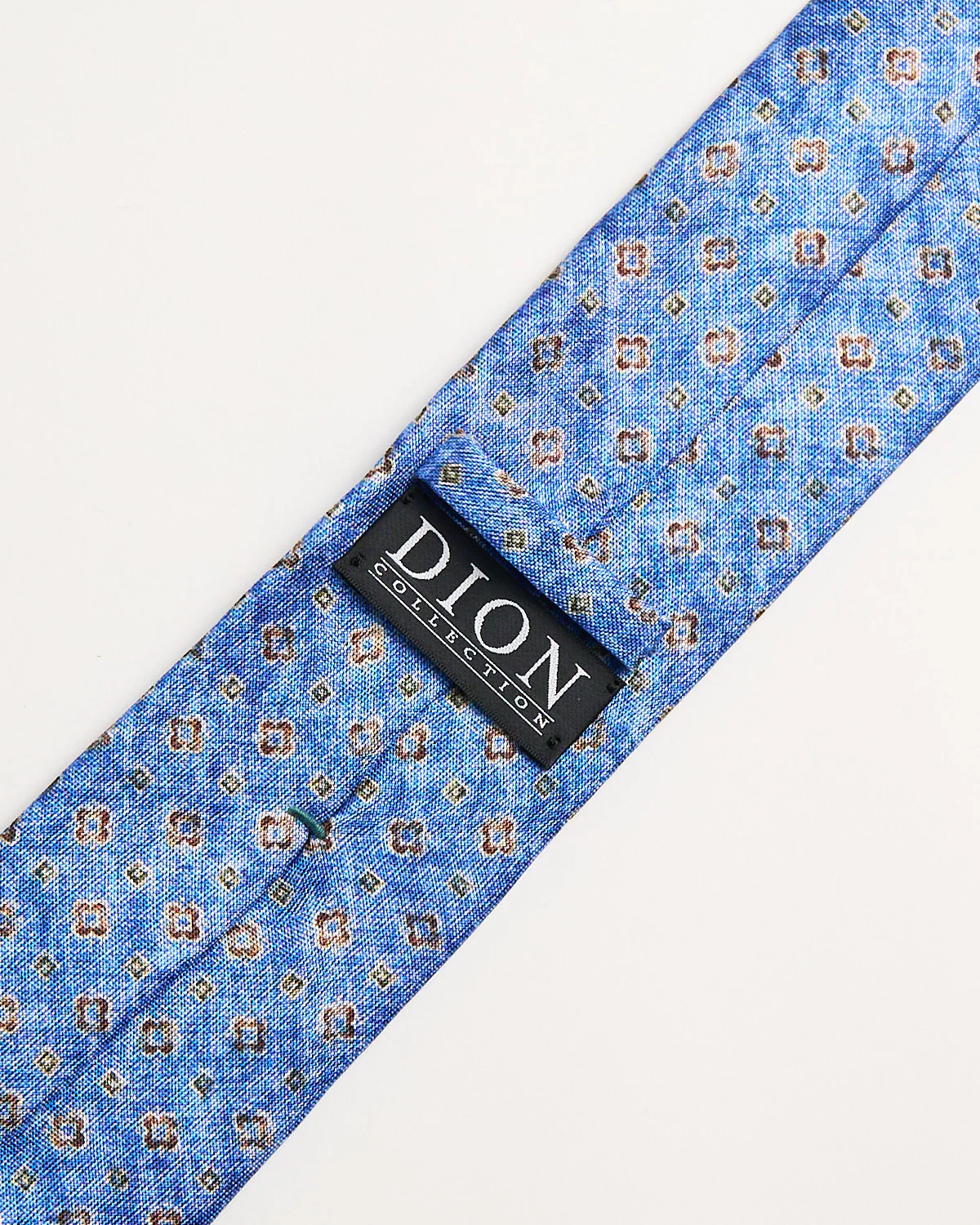 Silk Distressed Medallion Tie - Image 3