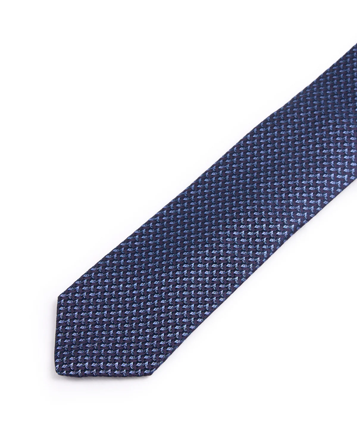 Silk Woven Jacquard Arrows Tie - Image 3