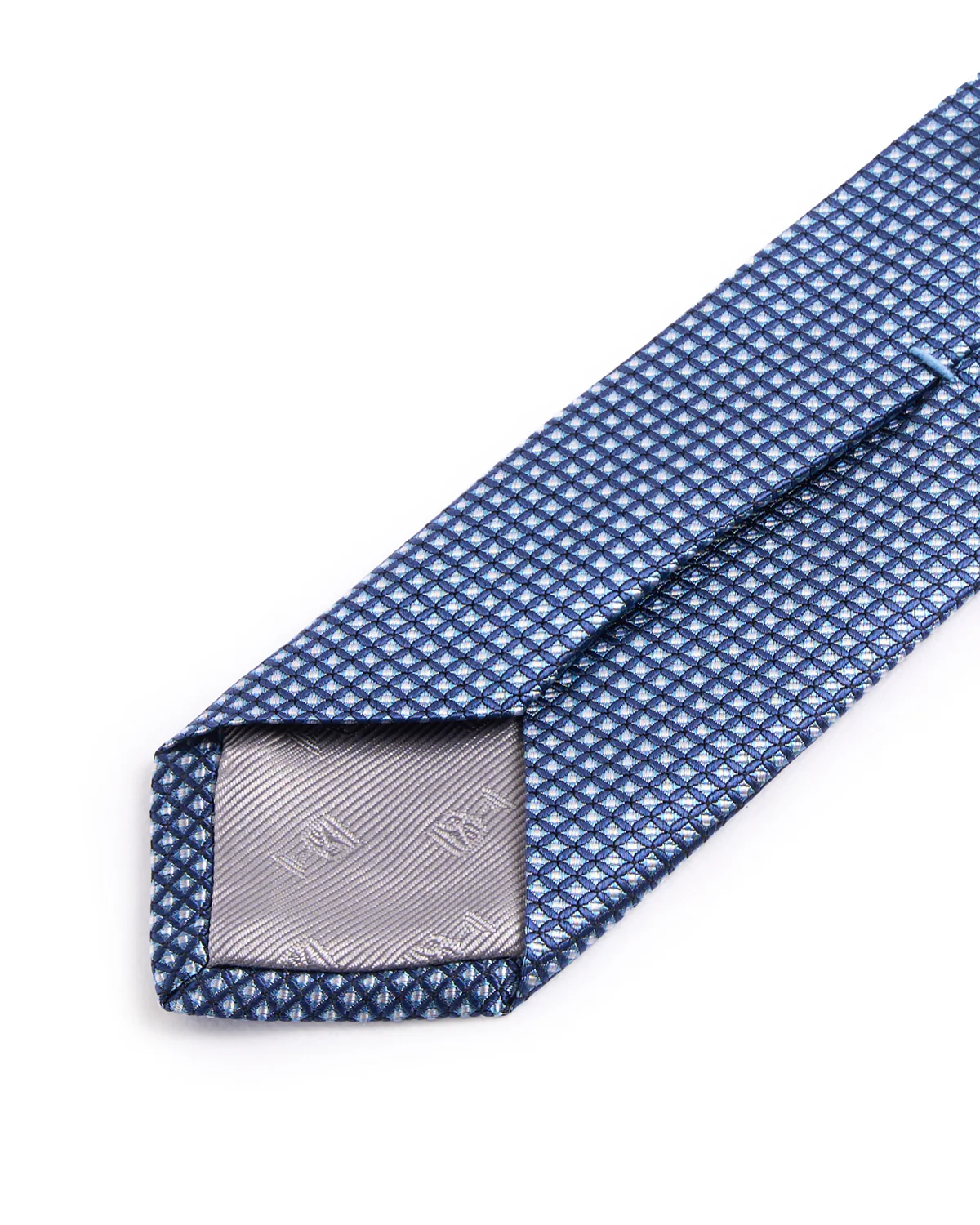 Silk Woven Jacquard Micro Diamond Tie - Image 3
