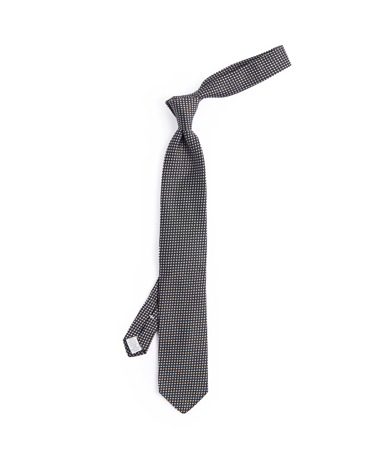 Silk Woven Jacquard Micro Diamond Tie