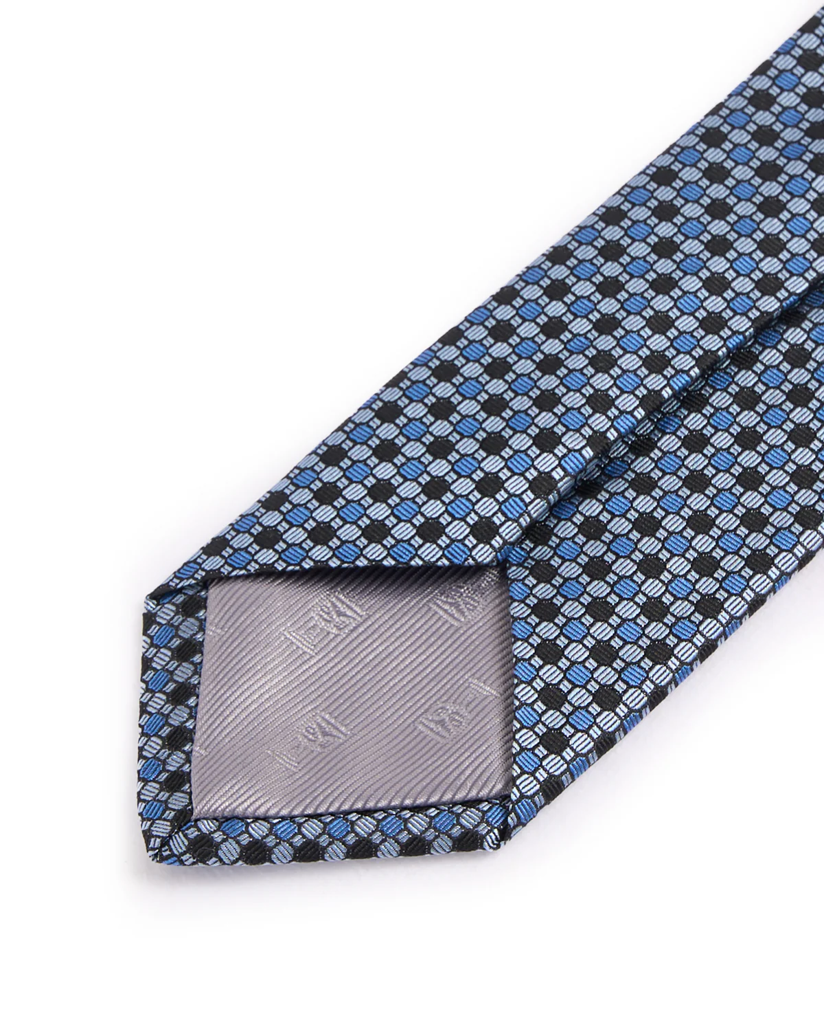 Silk Woven Jacquard Nailhead Neat Tie - Image 3