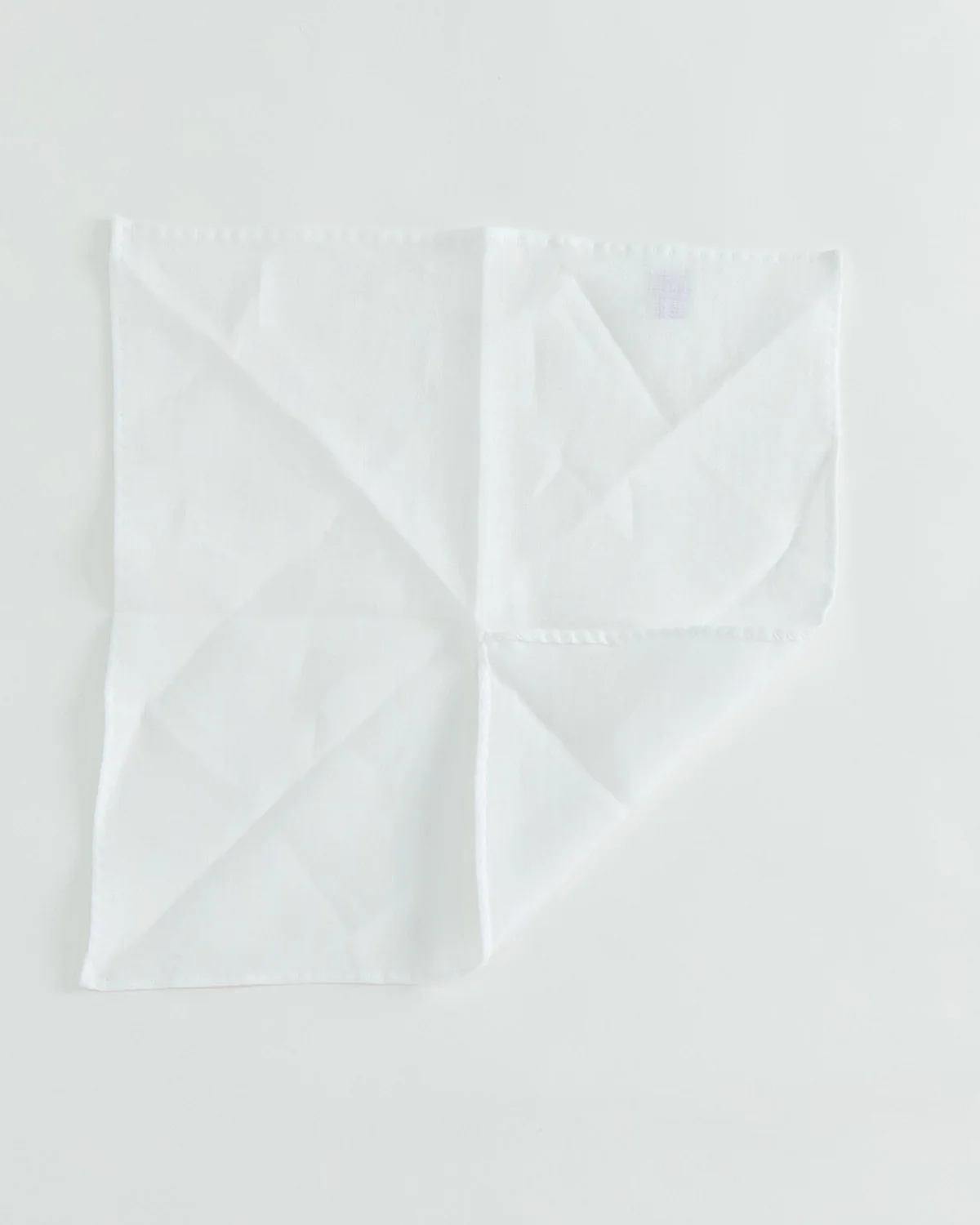 Solid Linen Pocket Square - Image 3