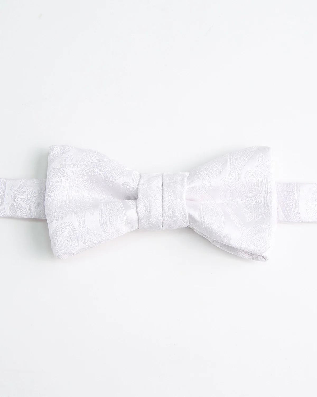 Woven Paisley Silk Bowtie