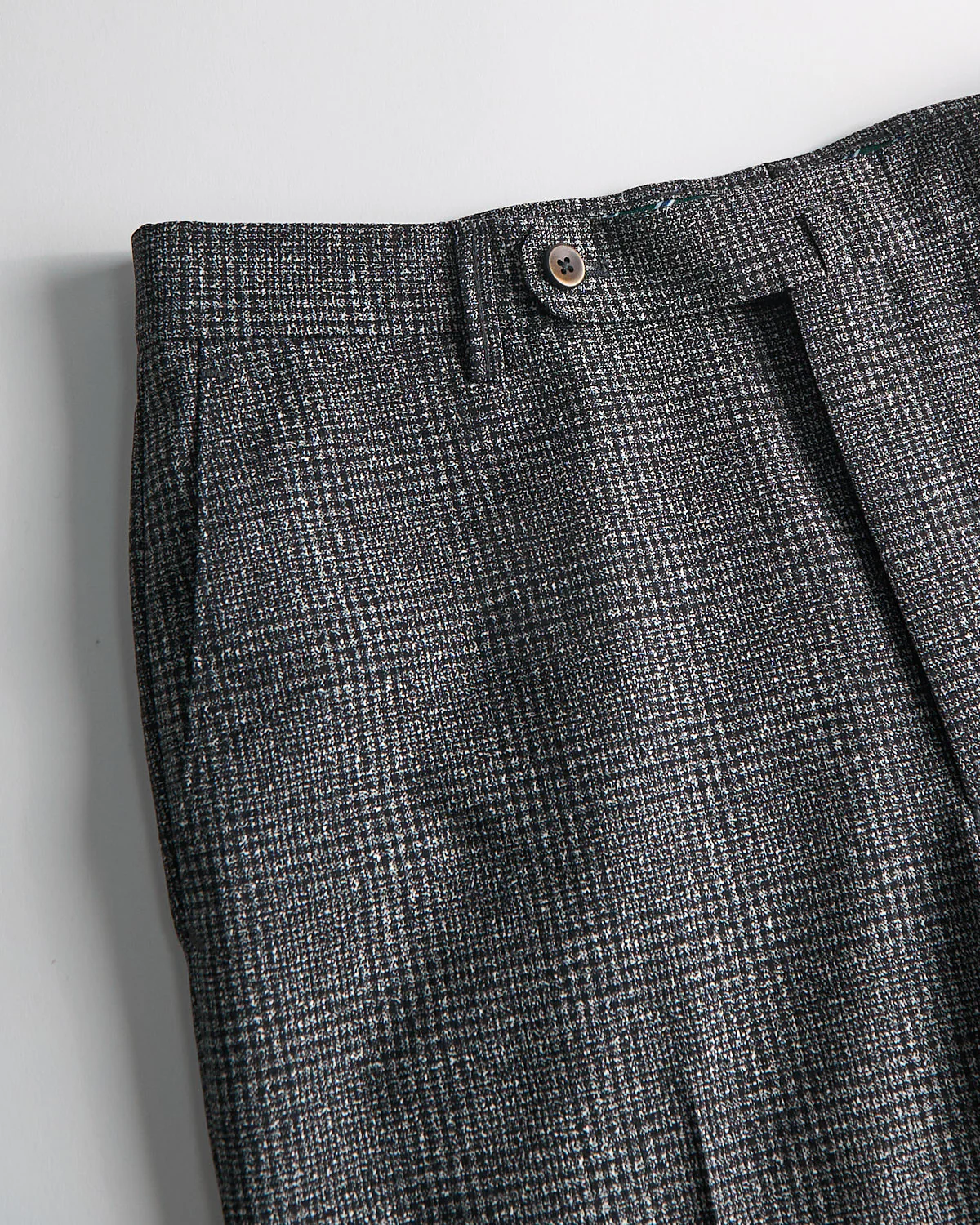 Cool Dots Printed Glen Check Ultralight Tech Trousers - Image 4