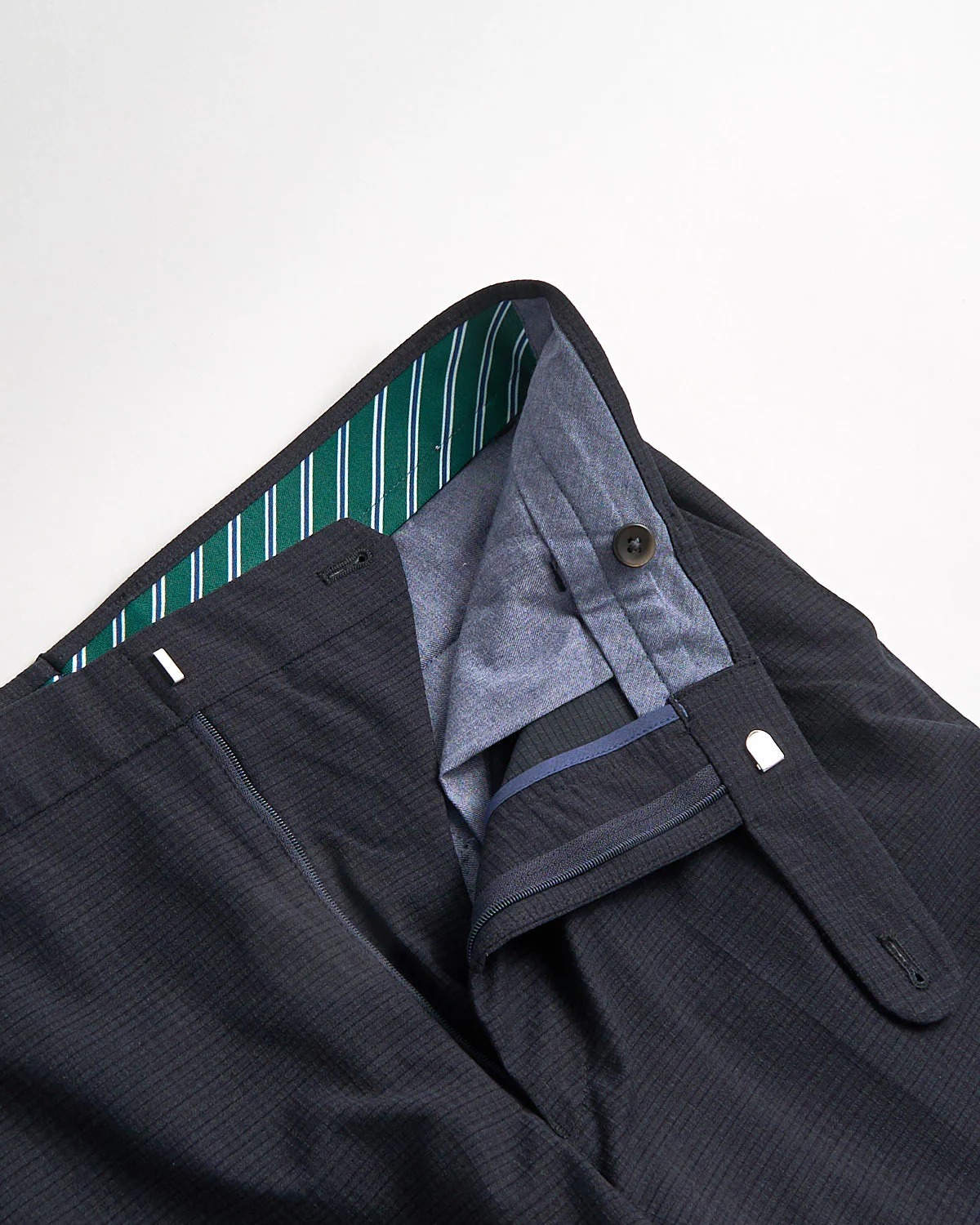Cool Dots Printed Glen Check Ultralight Tech Trousers - Image 3
