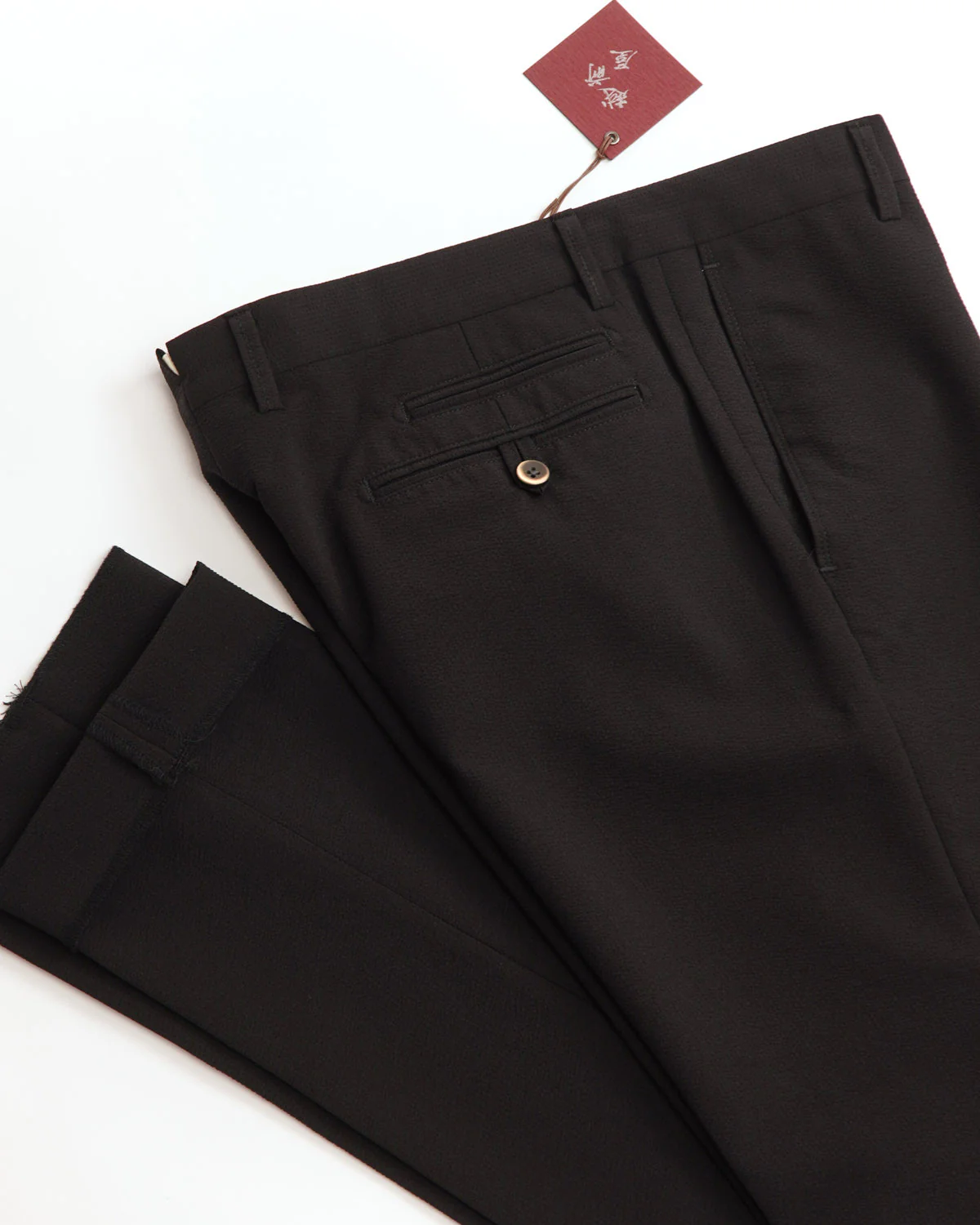 Lightweight Solid Seersucker Pants - Image 6