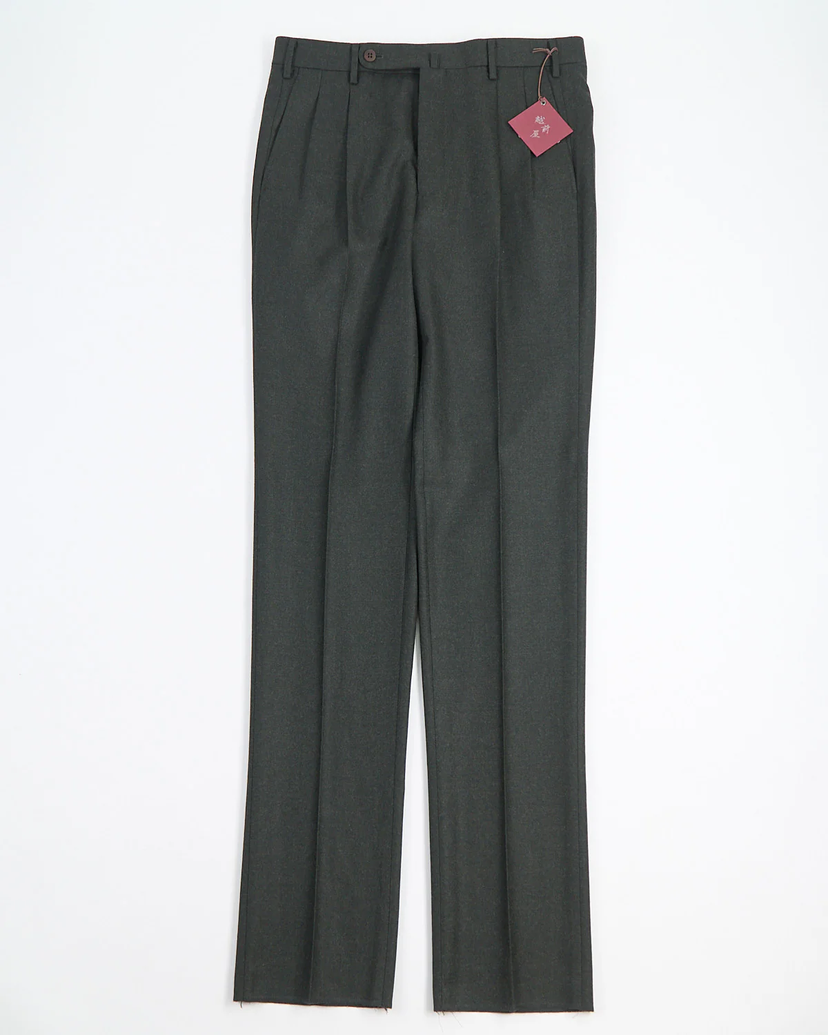 Pleated Super 100's Saxony Trousers - Image 11