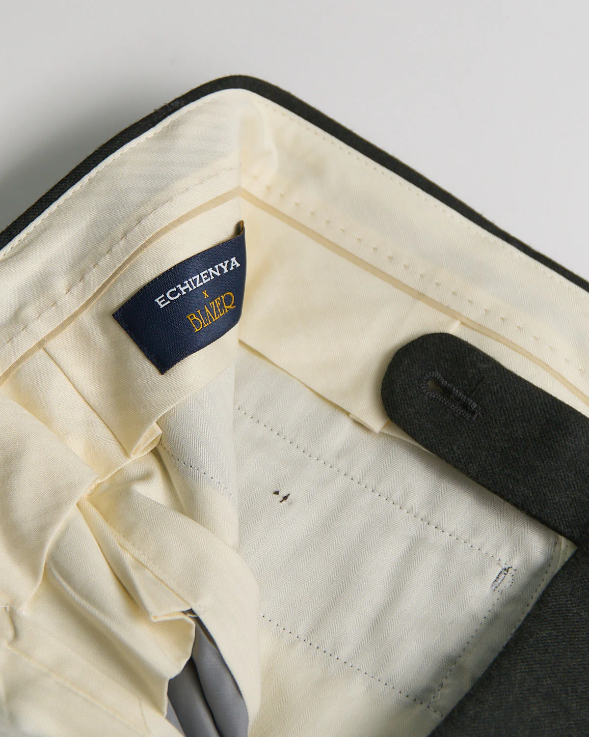 Pleated Super 100's Saxony Trousers - Image 9