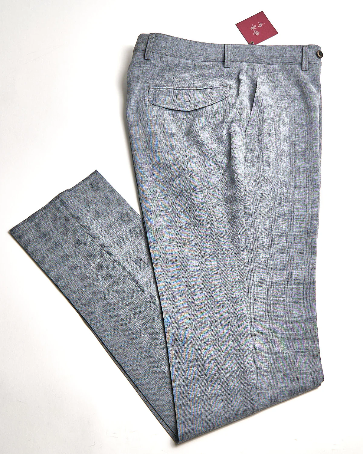 Shark Skin Glencheck Stretch Tech Trousers