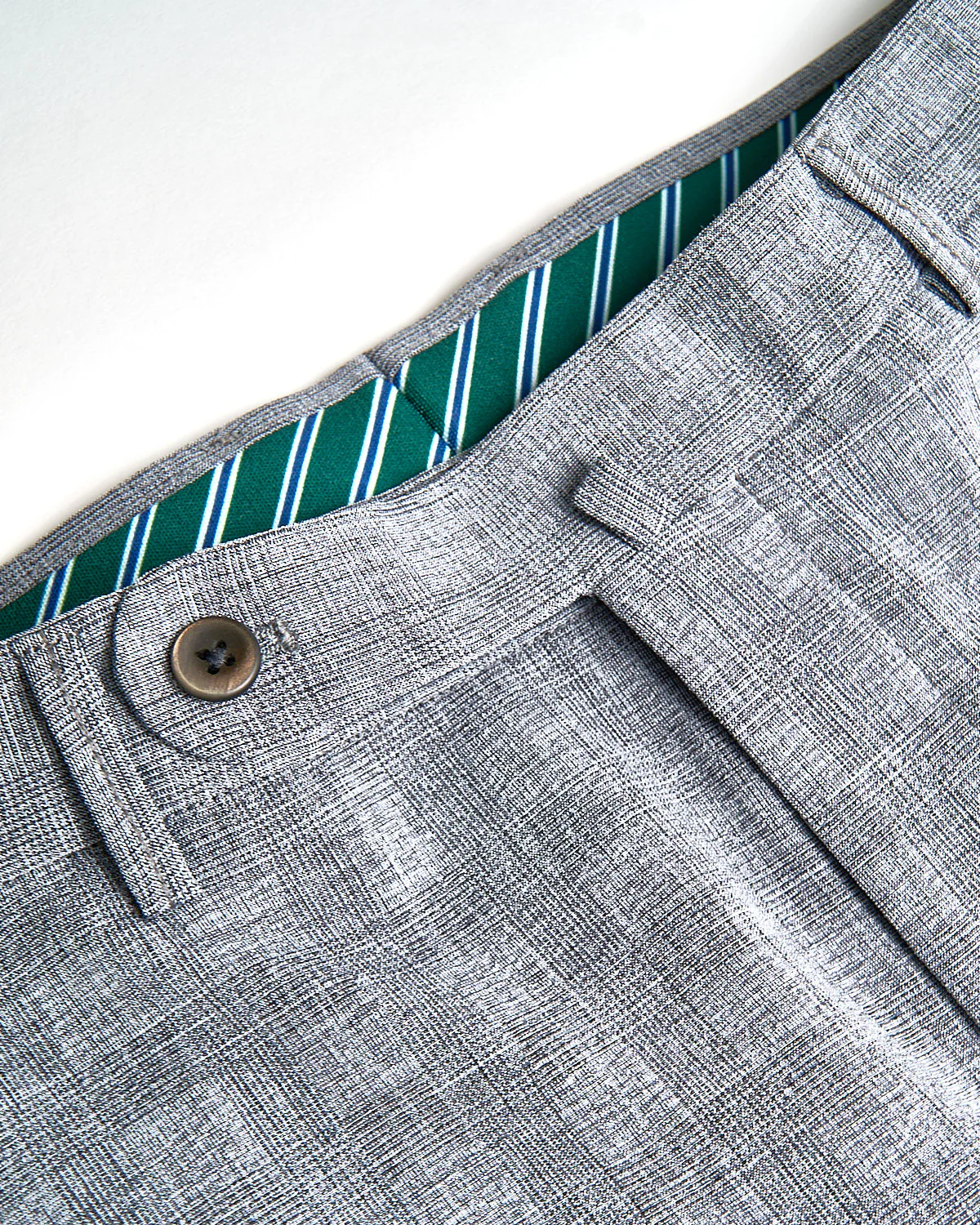 Shark Skin Glencheck Stretch Tech Trousers - Image 2