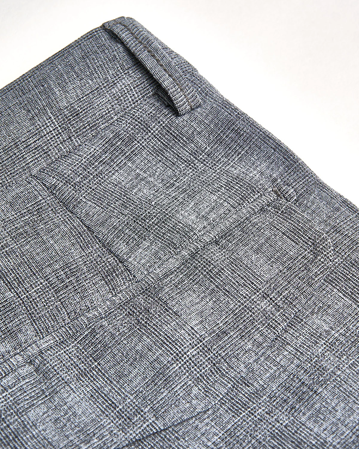 Shark Skin Glencheck Stretch Tech Trousers - Image 5