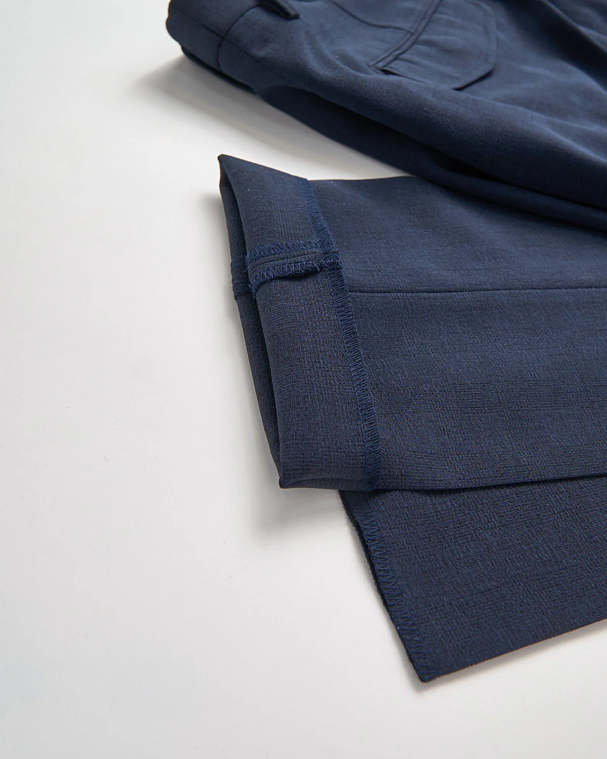 Shark Skin Glencheck Stretch Tech Trousers - Image 2