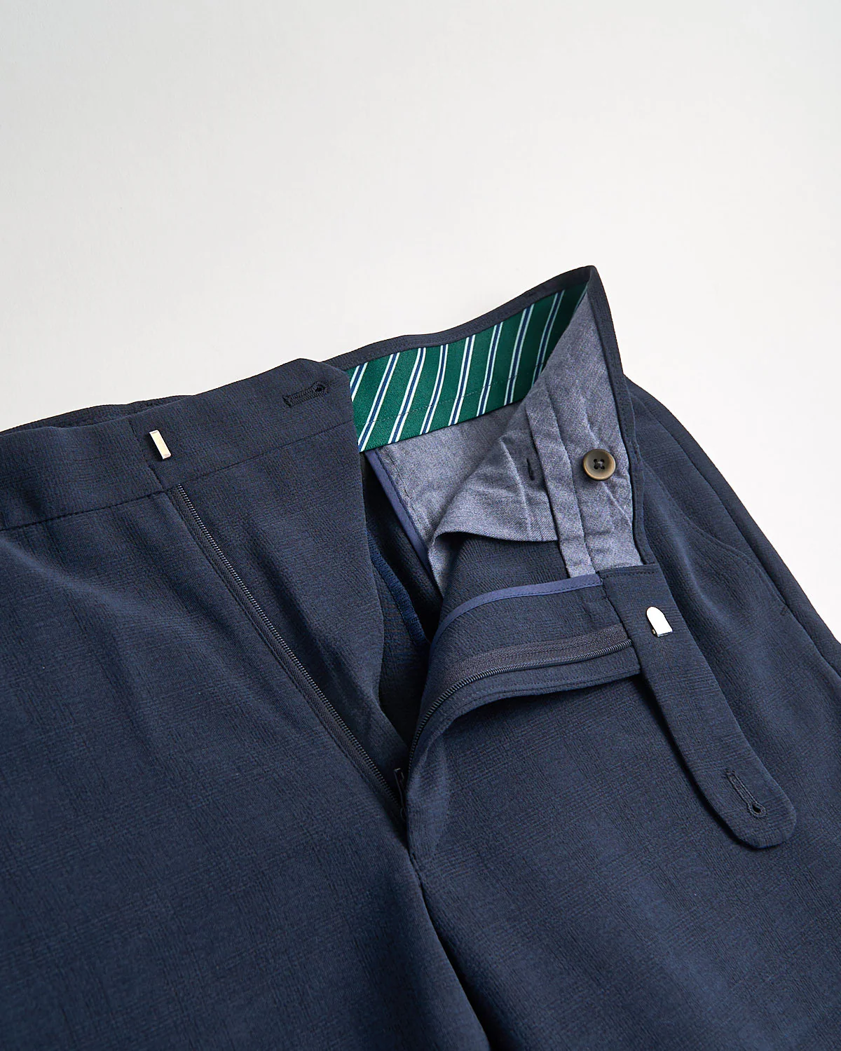 Shark Skin Glencheck Stretch Tech Trousers - Image 3