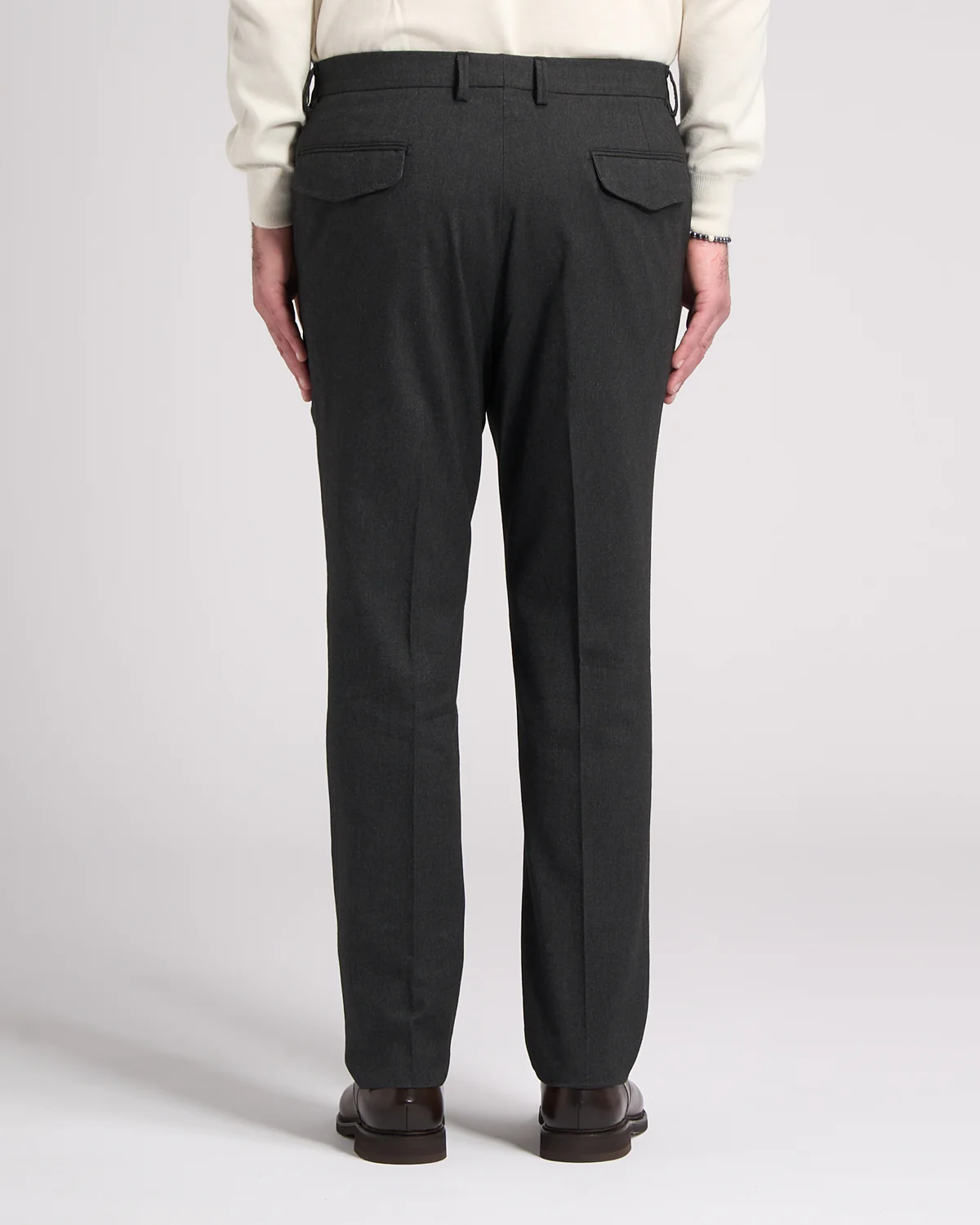 Stretch Oxford Washable Dressy Casual Pants - Image 4