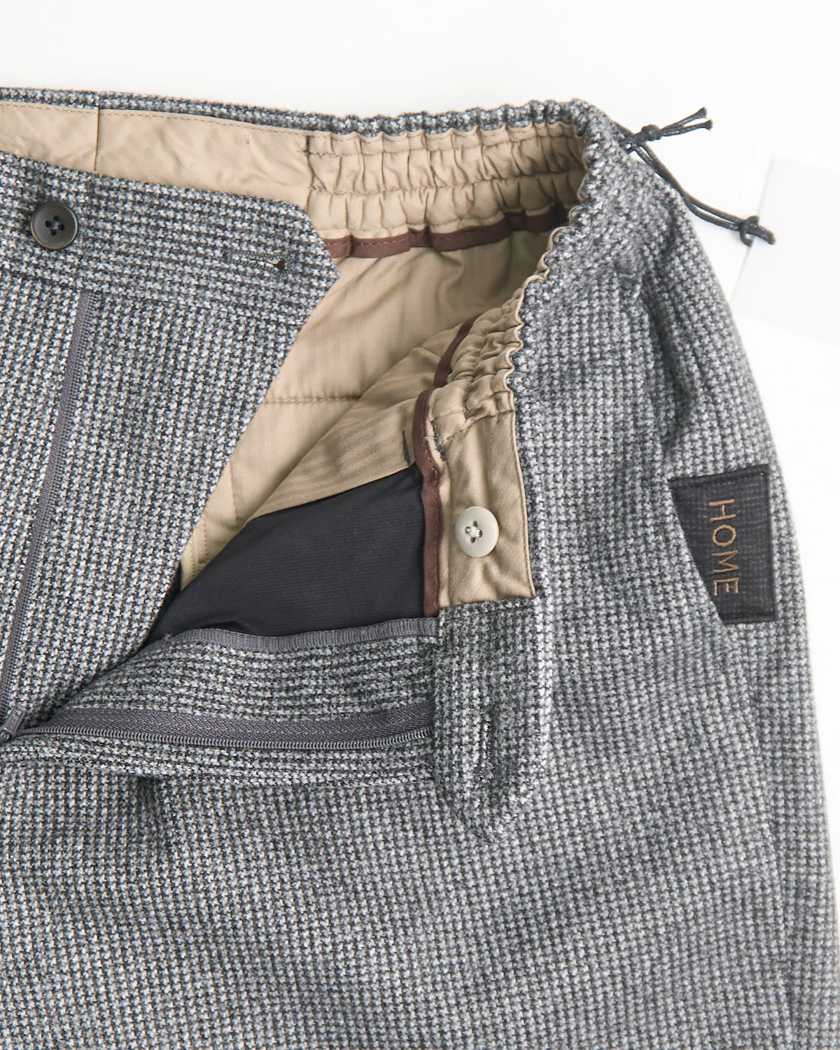 Wide Fit Ultra Soft Plush Tech Tweed Casual Pants - Image 13
