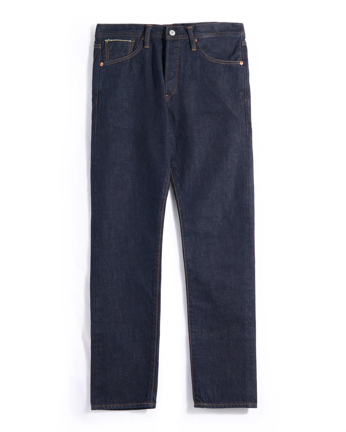 Made In Japan Regular Fit Akita Selvedge Rinsed Denim